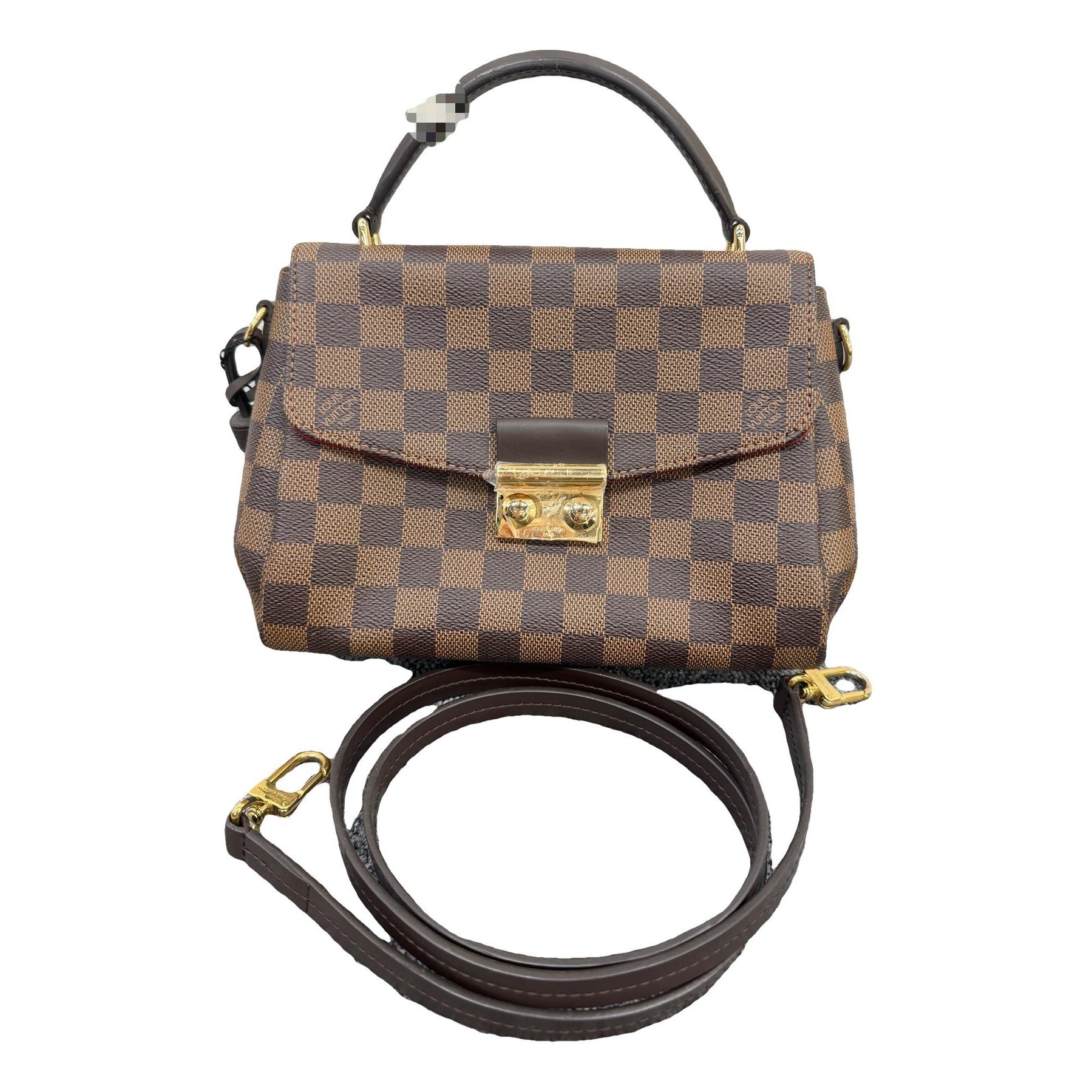 Croisette leather handbag