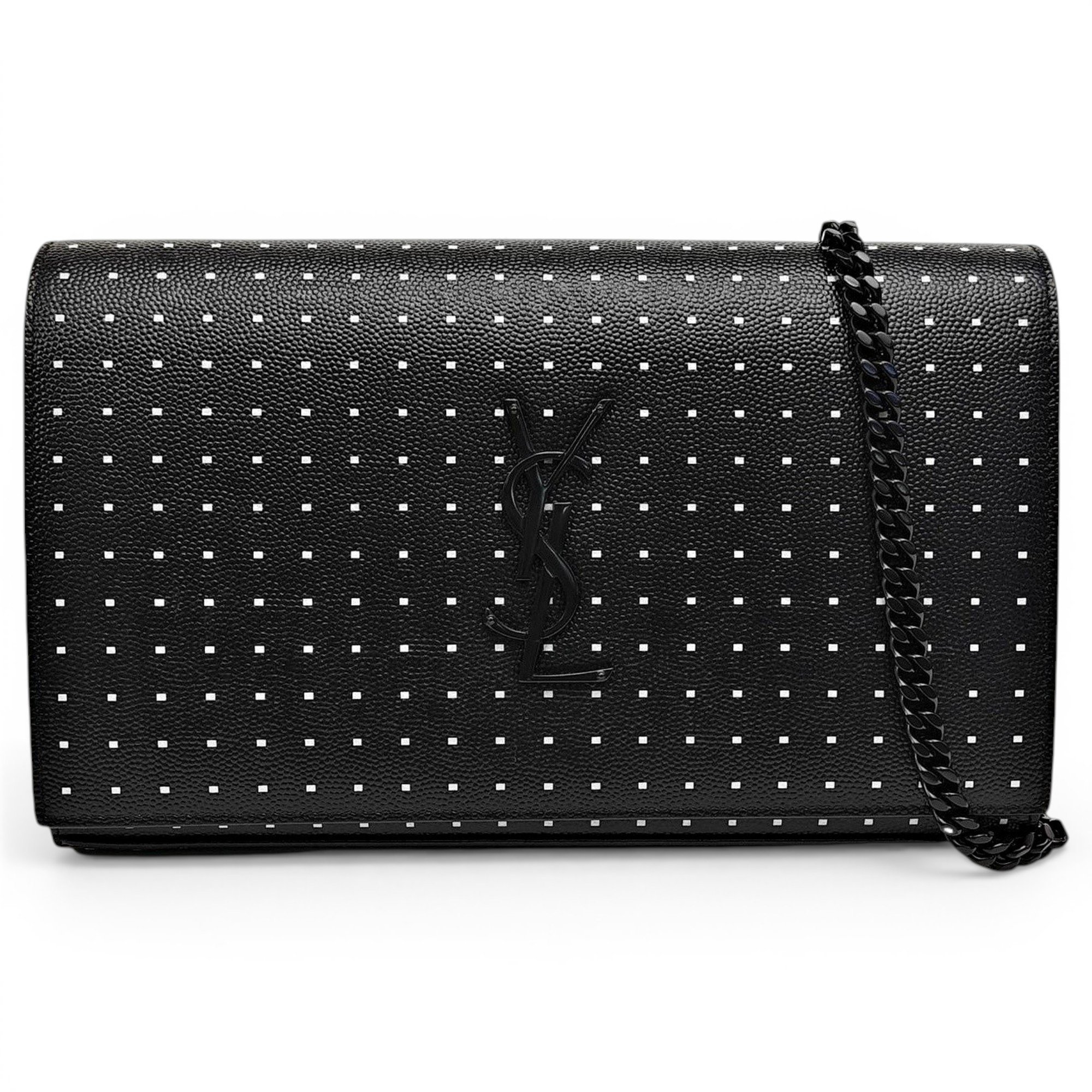 Baby monogramme leather handbag