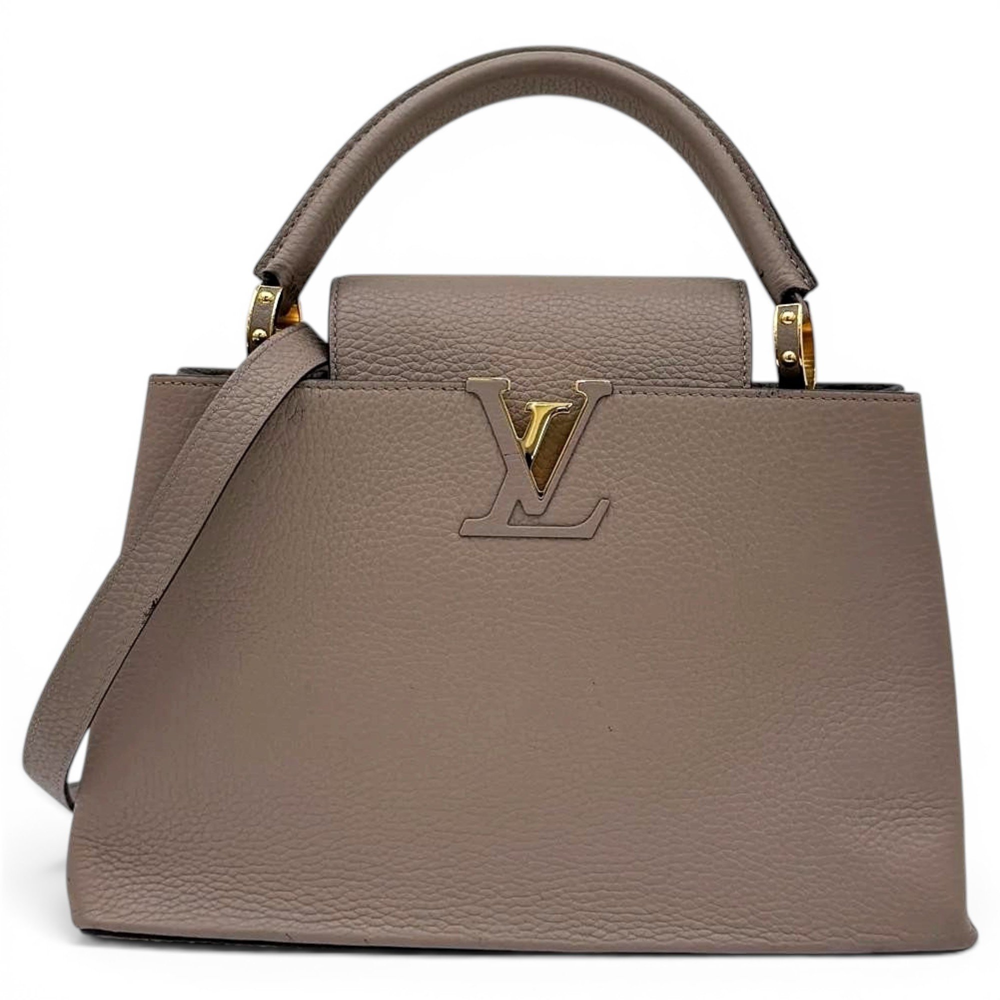 Capucines leather handbag