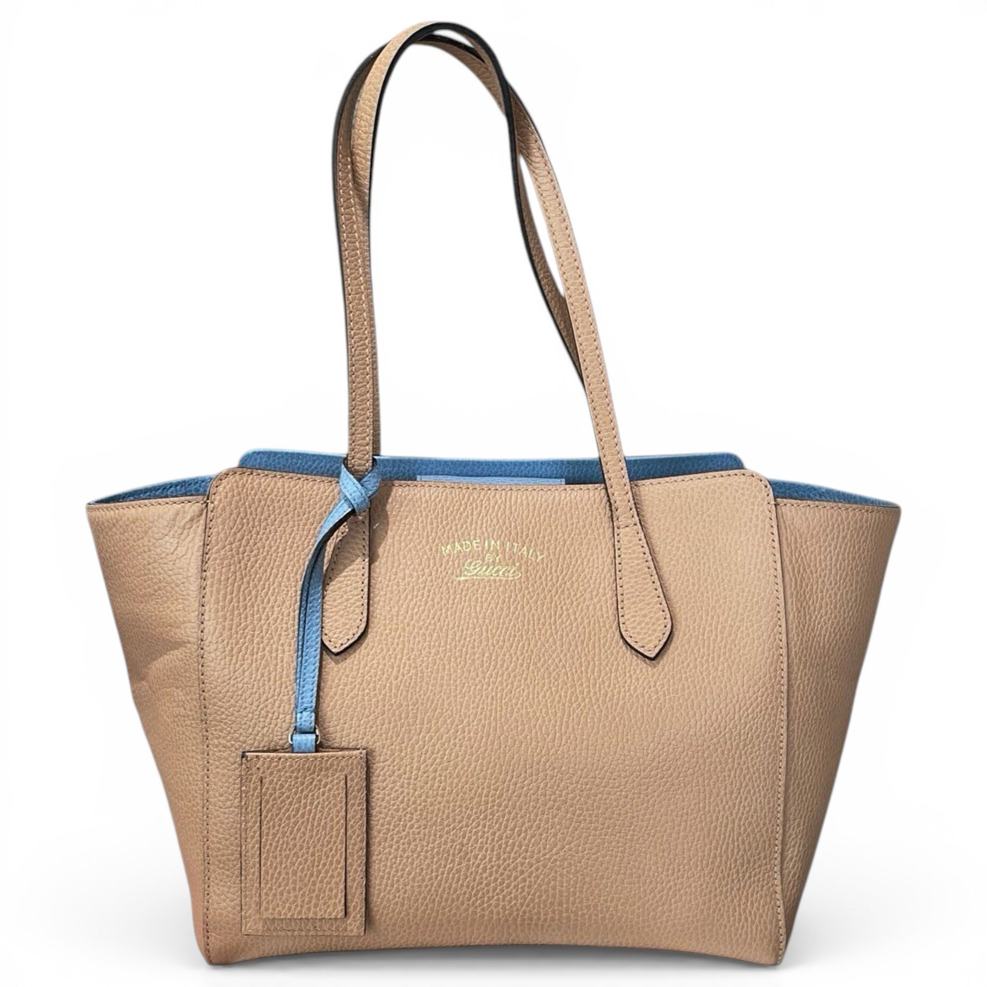 Swing leather handbag