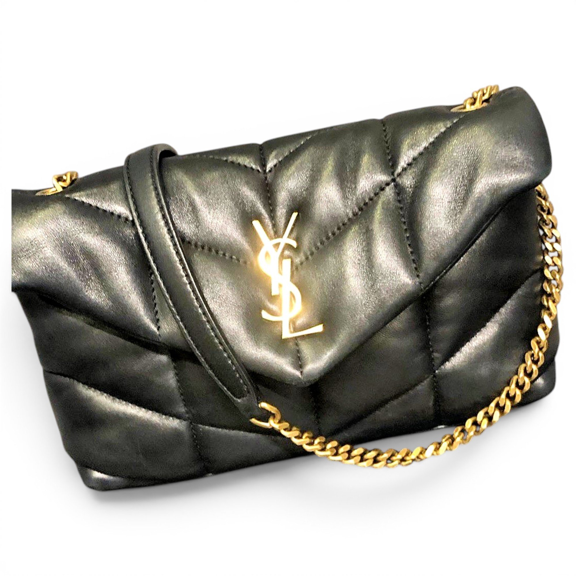 Loulou Puffer leather handbag
