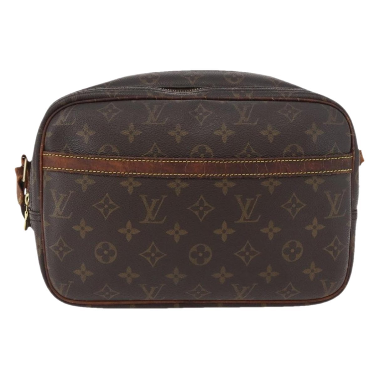 Reporter leather handbag