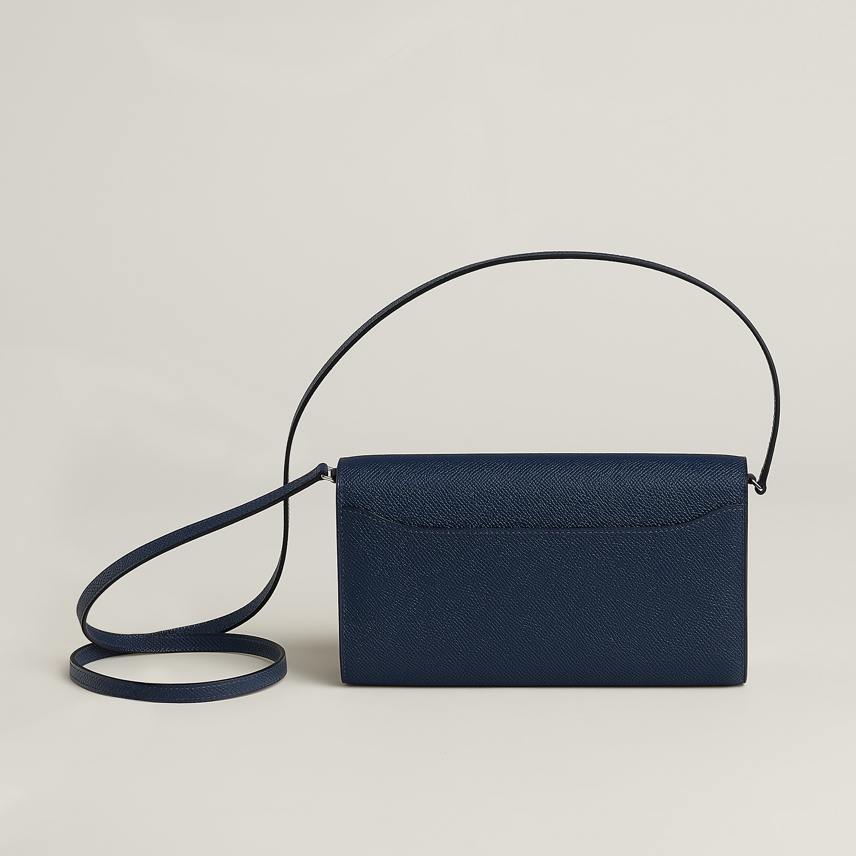 Hermès Constance To Go calfskin Bleu Abysse
