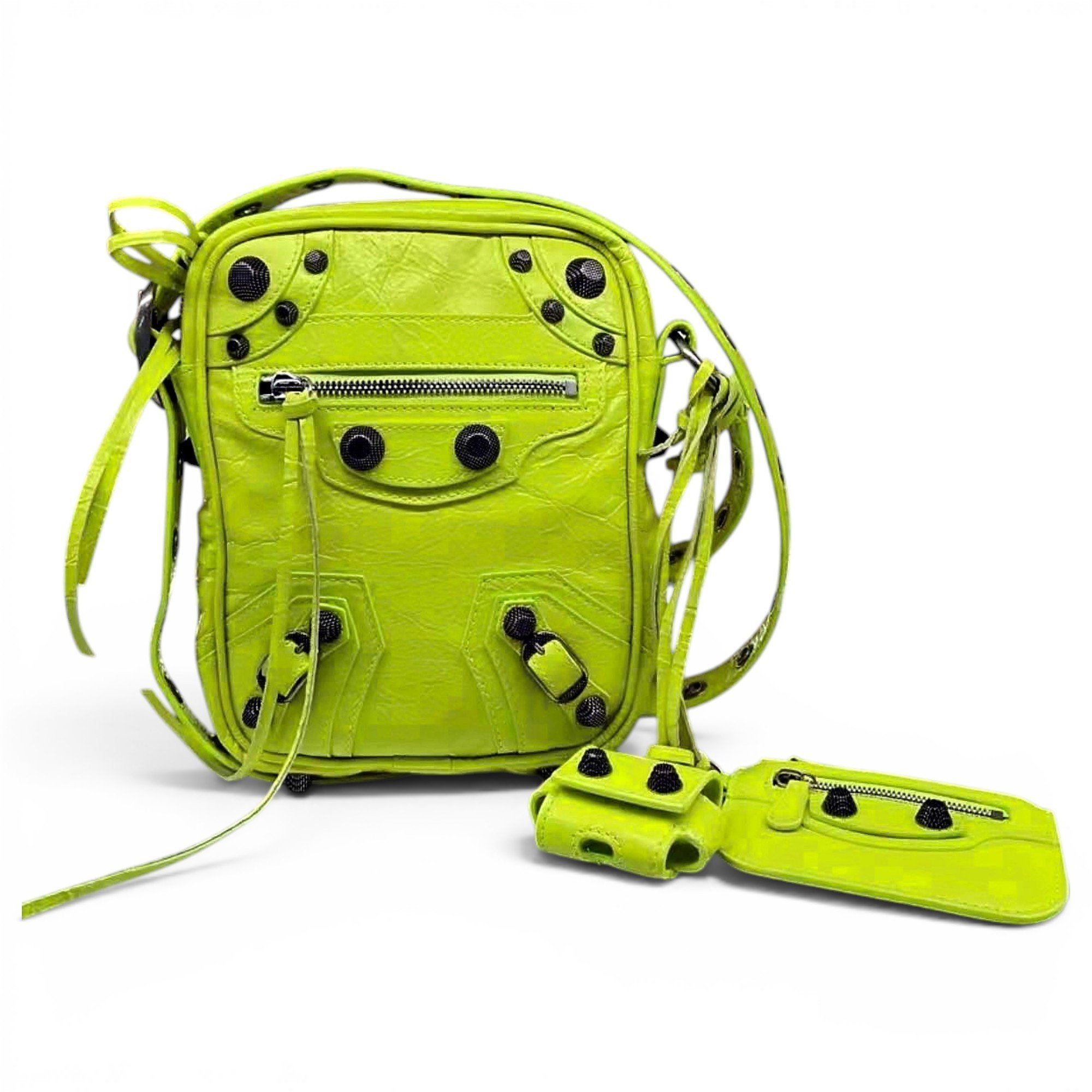 Leather handbag