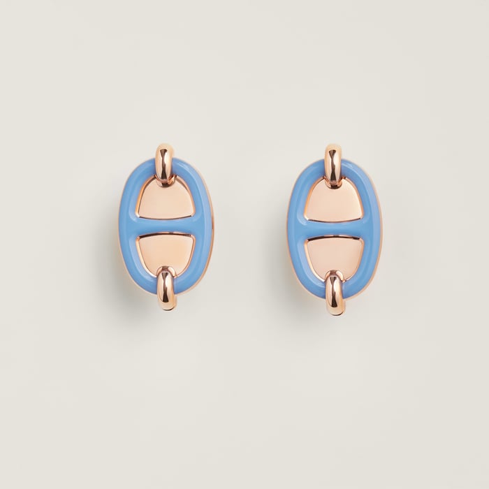 Bleu De Lille Mini Maillon Earrings