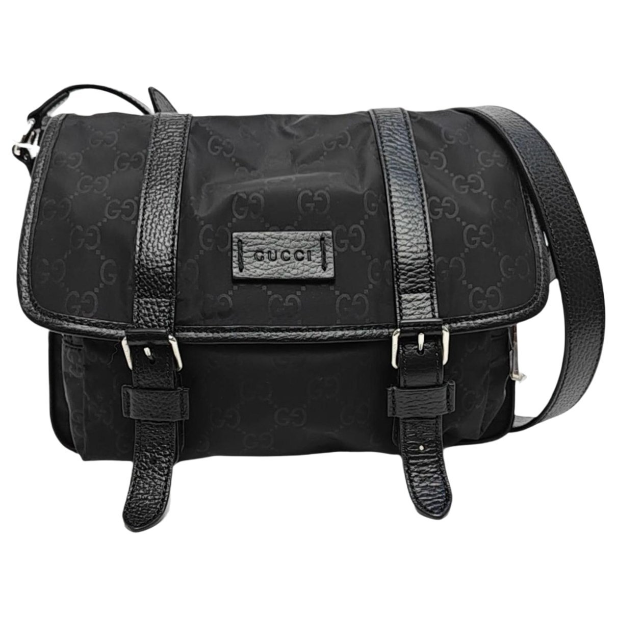 GG Marmont Zip Messenger cloth crossbody bag