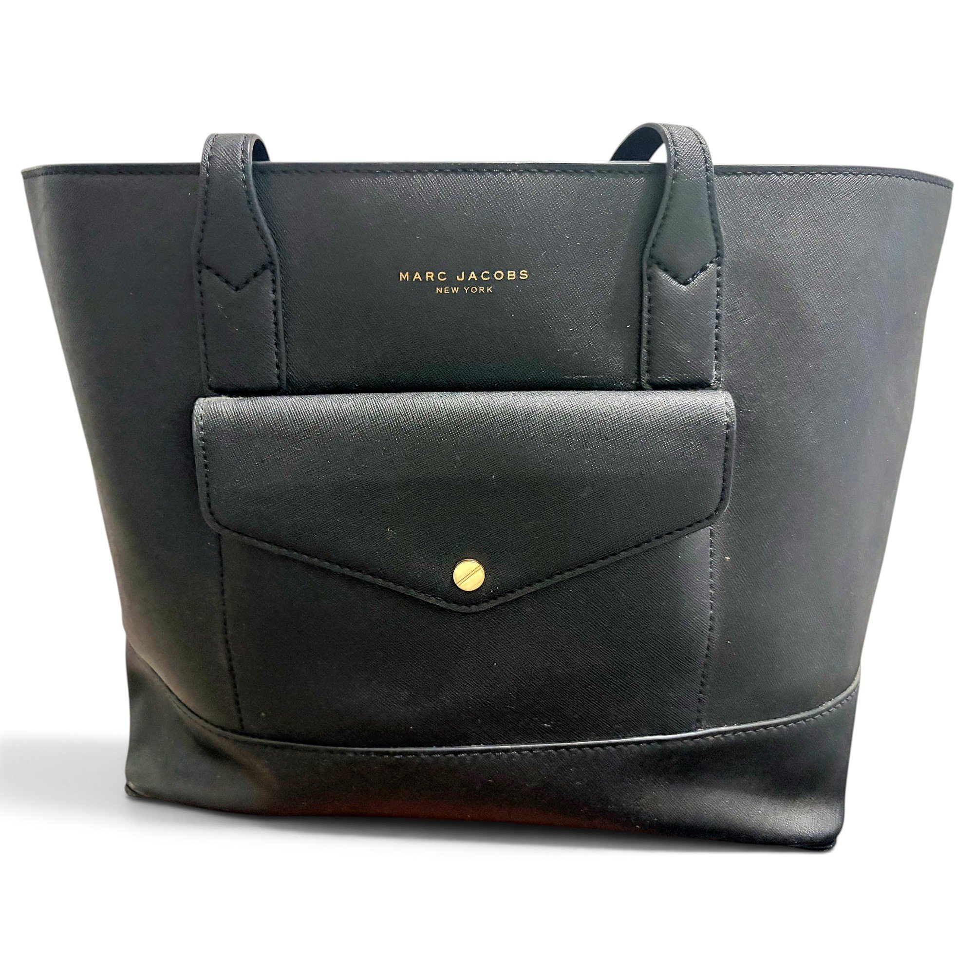 Leather tote