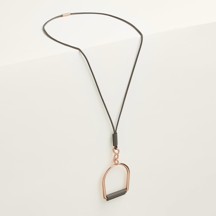 Gris Meyer Heritage Equestre Pendant, Large Model