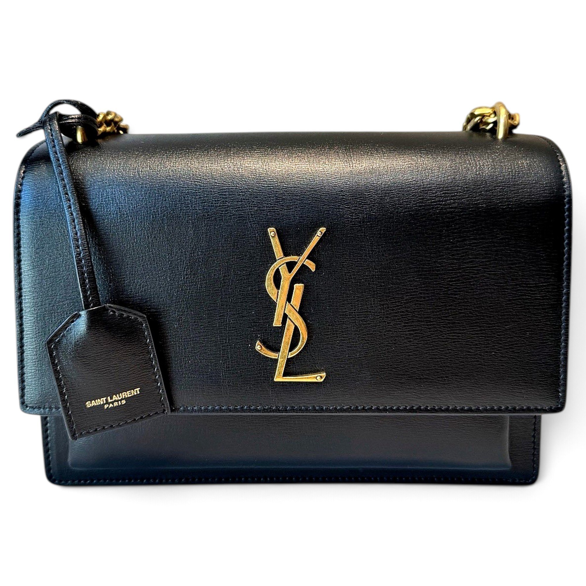 Sunset leather handbag