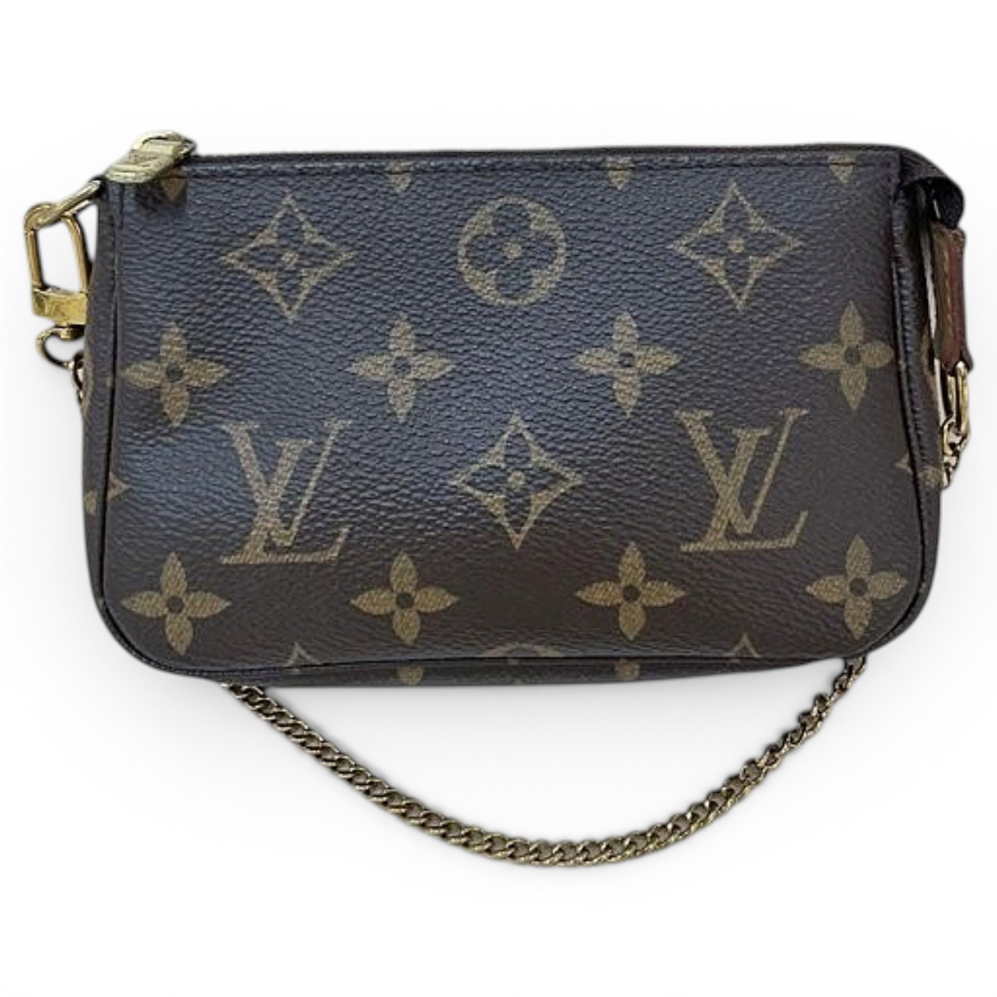 Pochette Accessoire leather handbag