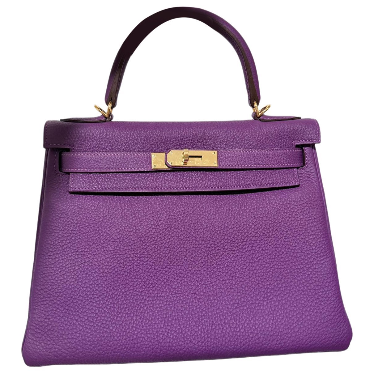 Kelly 28 leather handbag