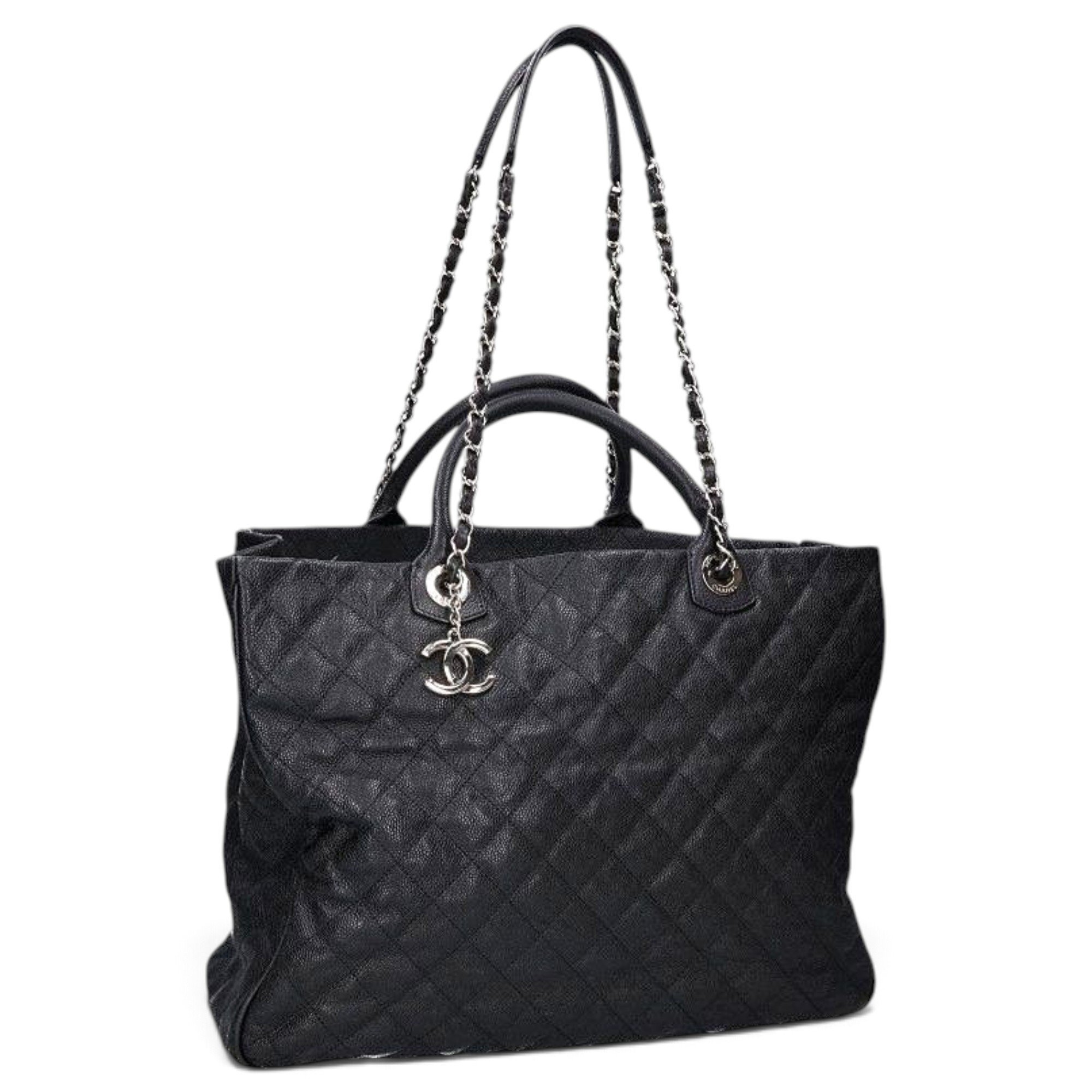 Leather tote