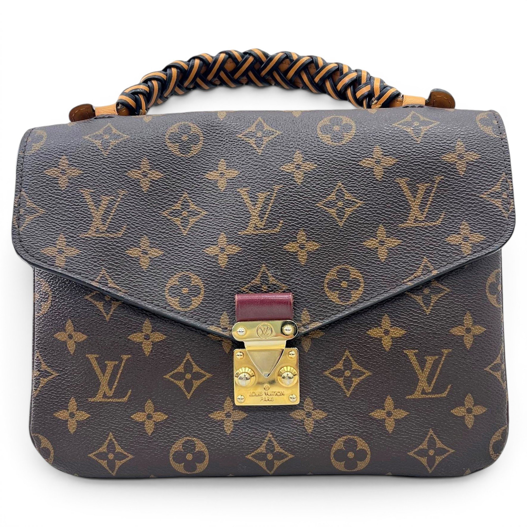 Metis leather crossbody bag