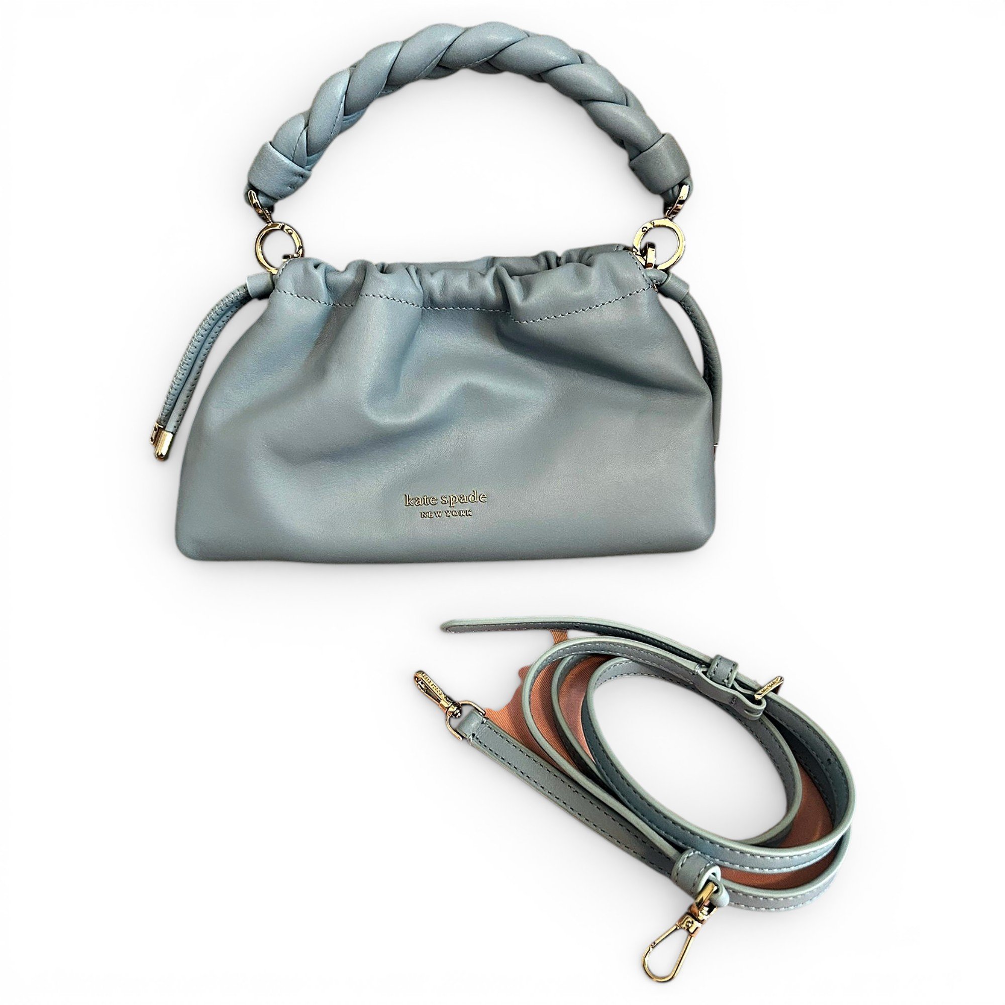 Leather crossbody bag