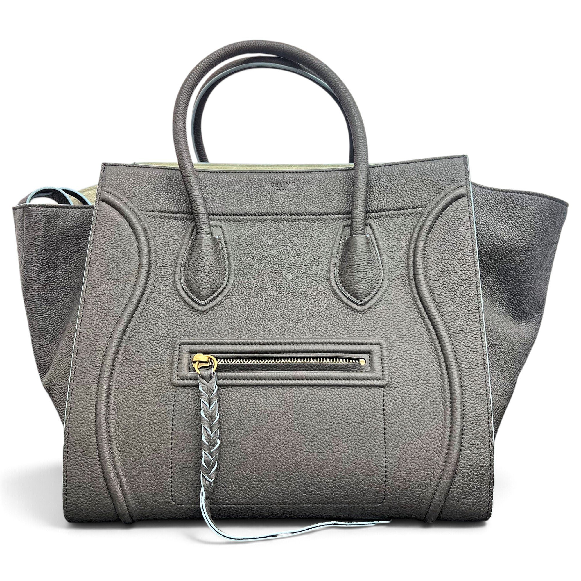Luggage leather handbag