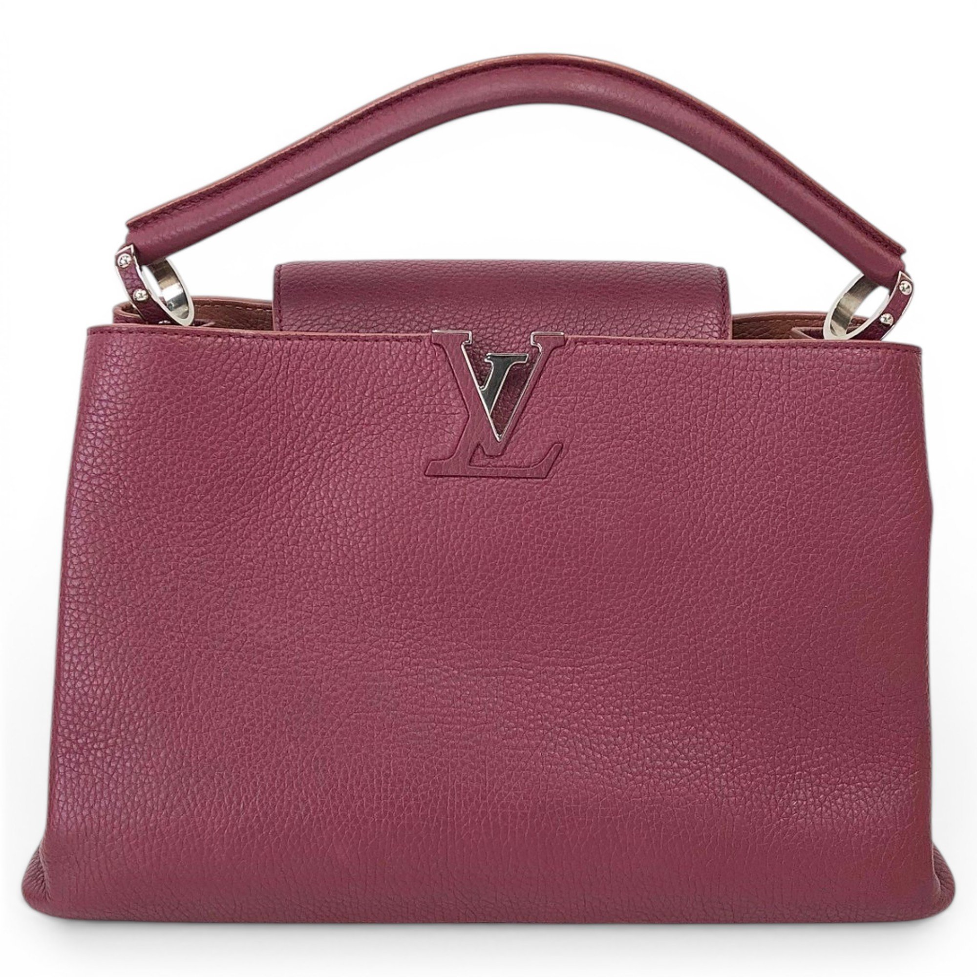 Capucines leather handbag