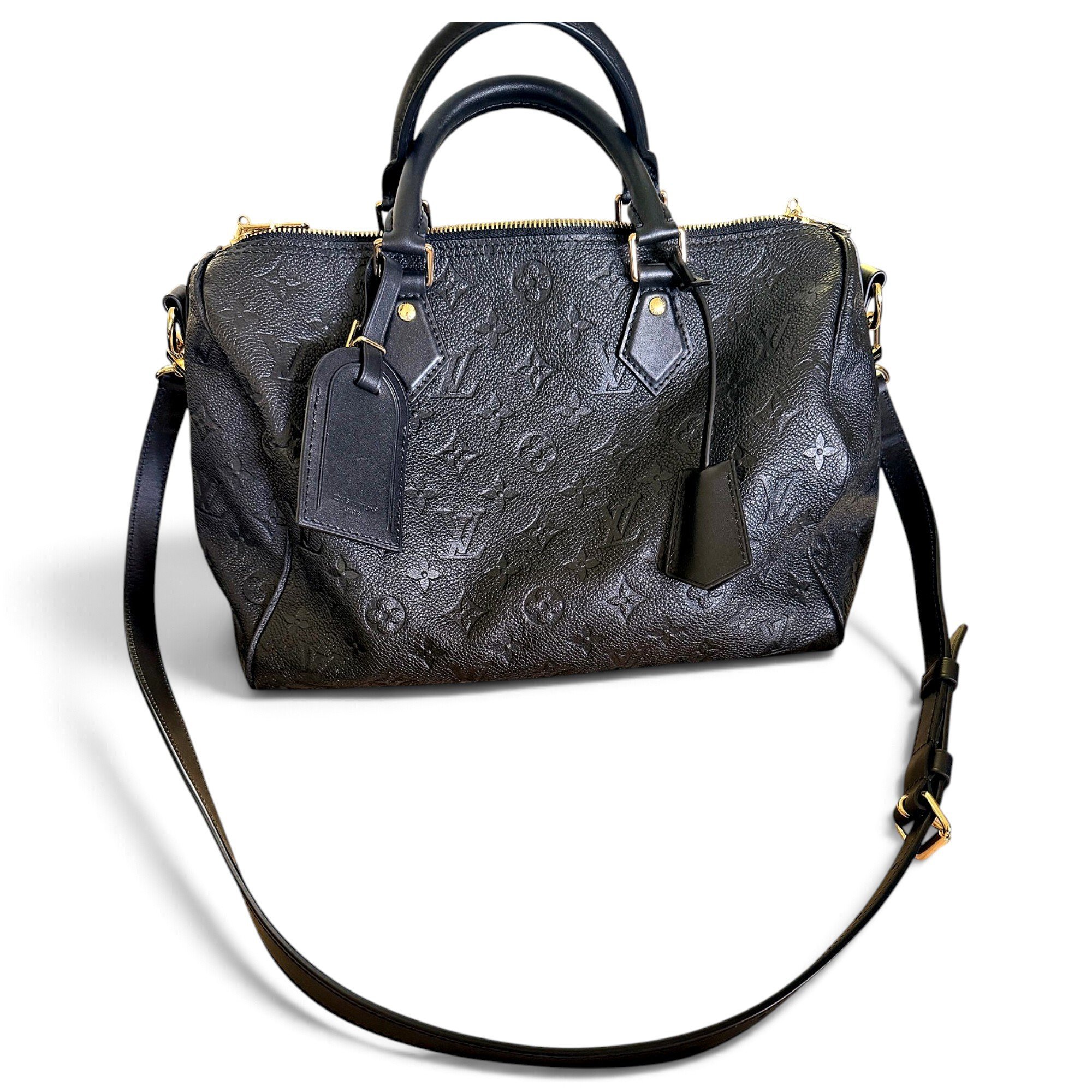 Speedy Bandoulière leather bag