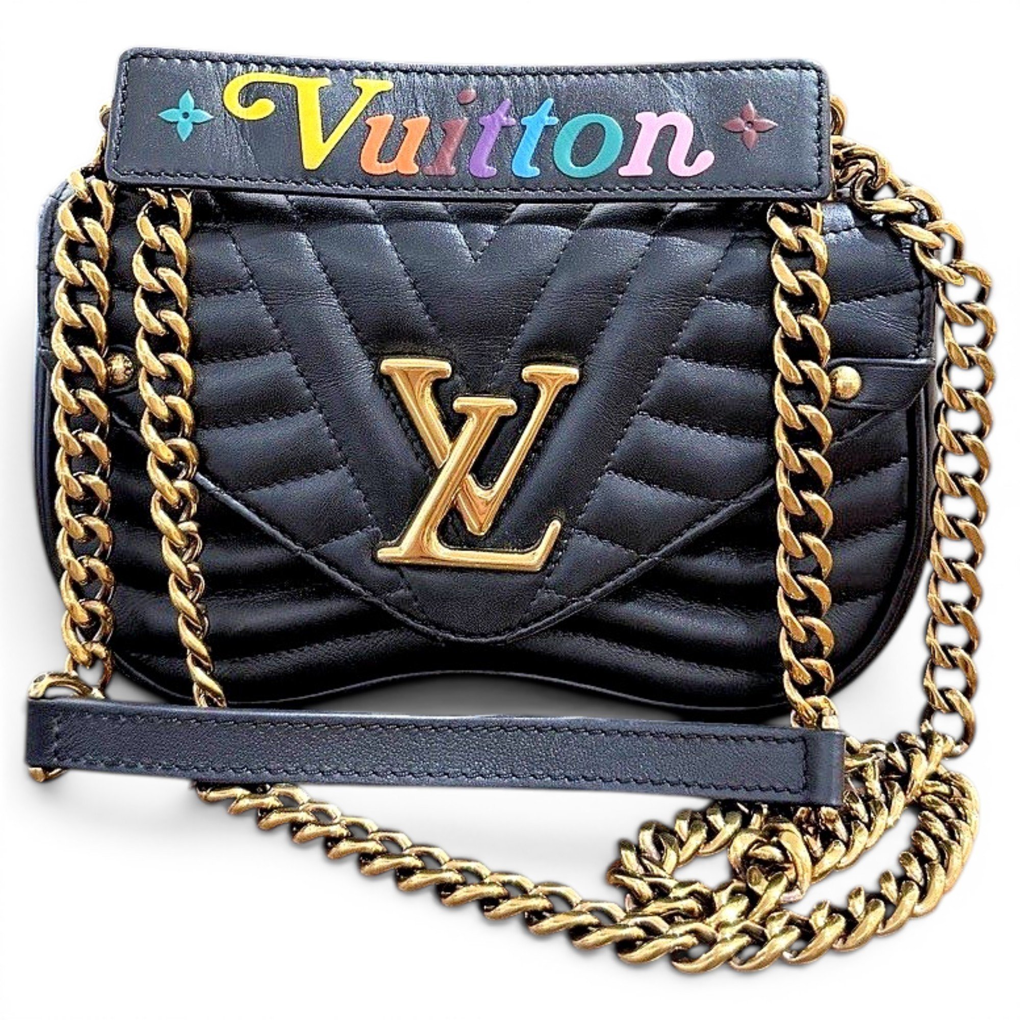 Louis Vuitton New Wave leather crossbody bag