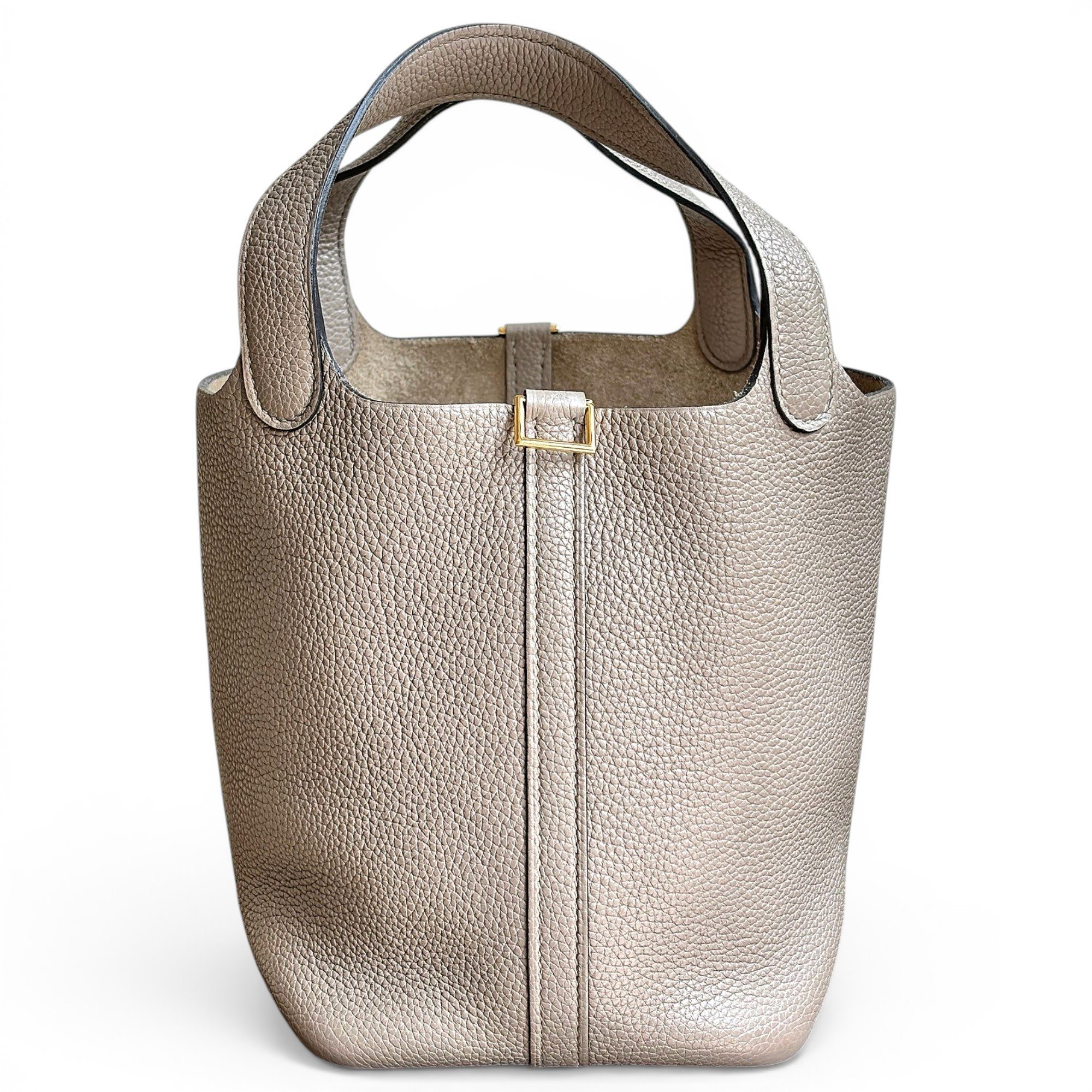 Picotin leather handbag
