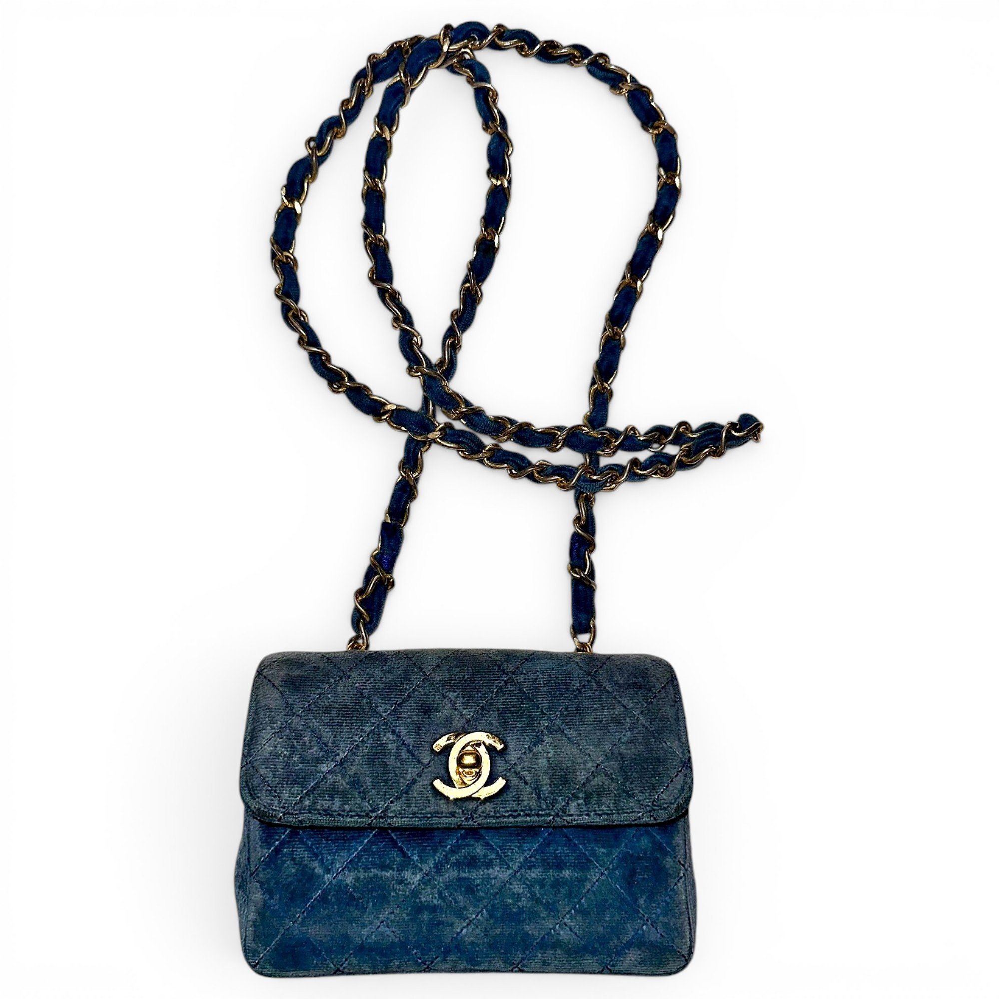 Timeless/Classique velvet handbag