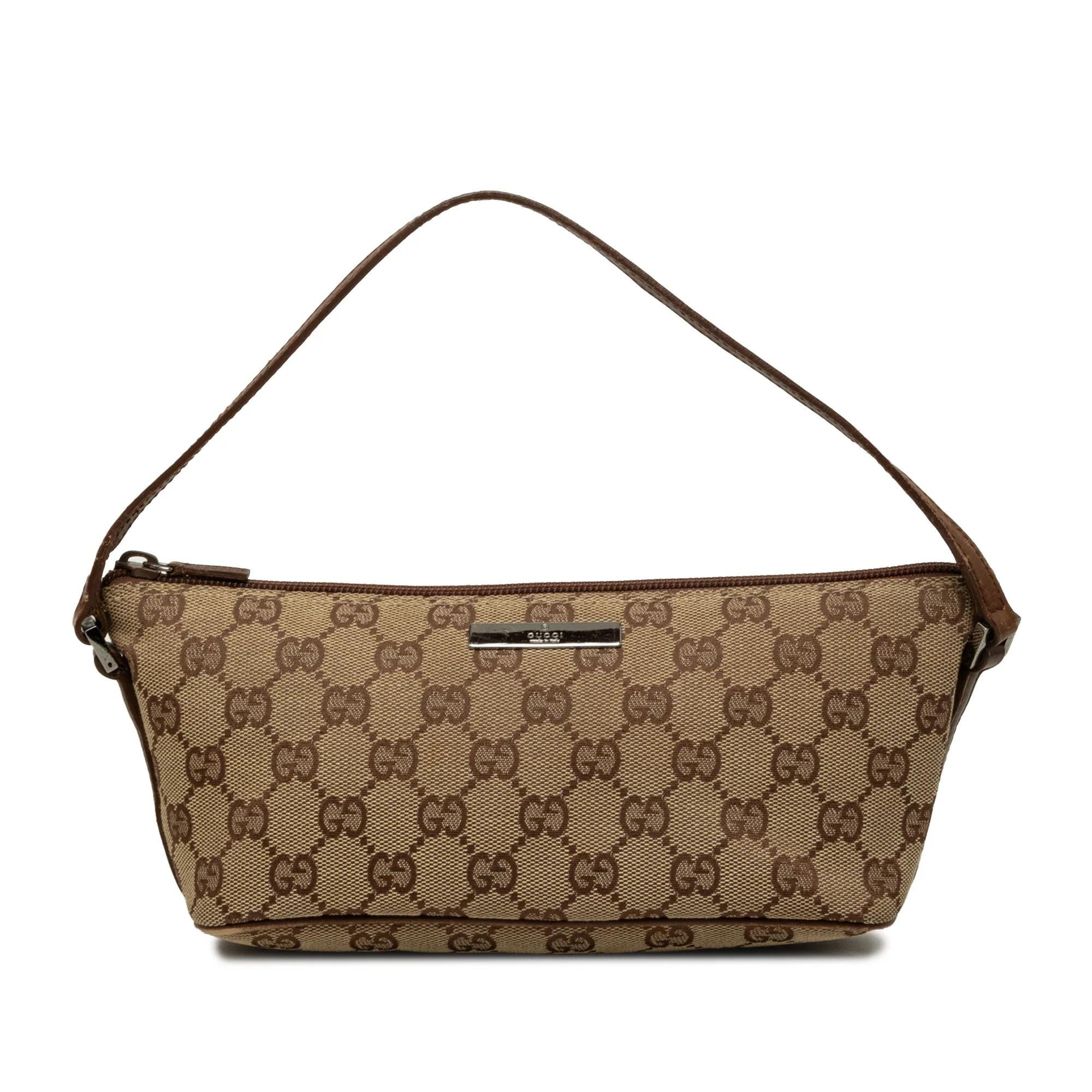 Gucci B leather handbag