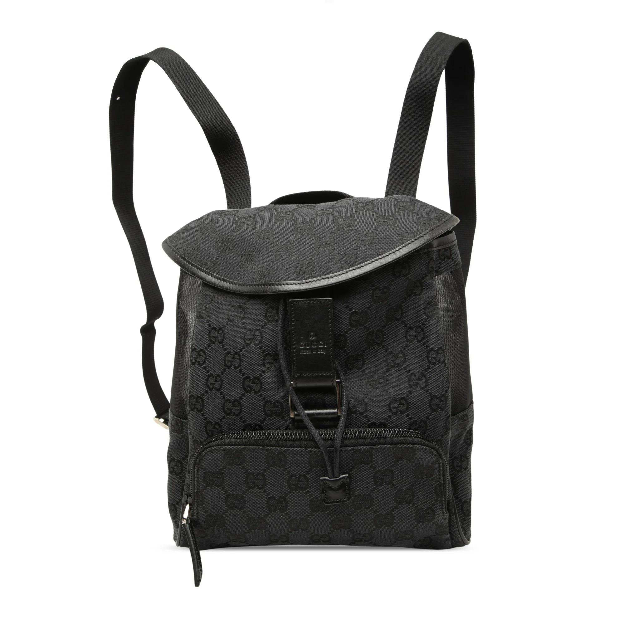 Leather backpack