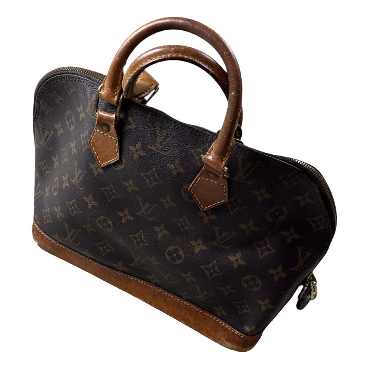 Alma leather handbag