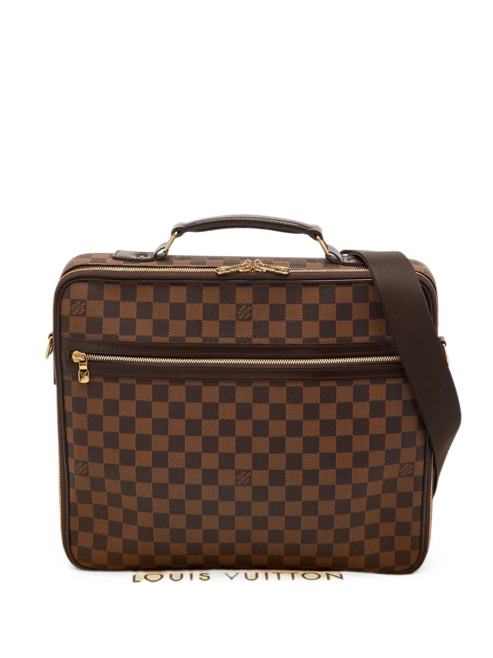 2008 Porte Ordinateur Sabana patterned briefcase 