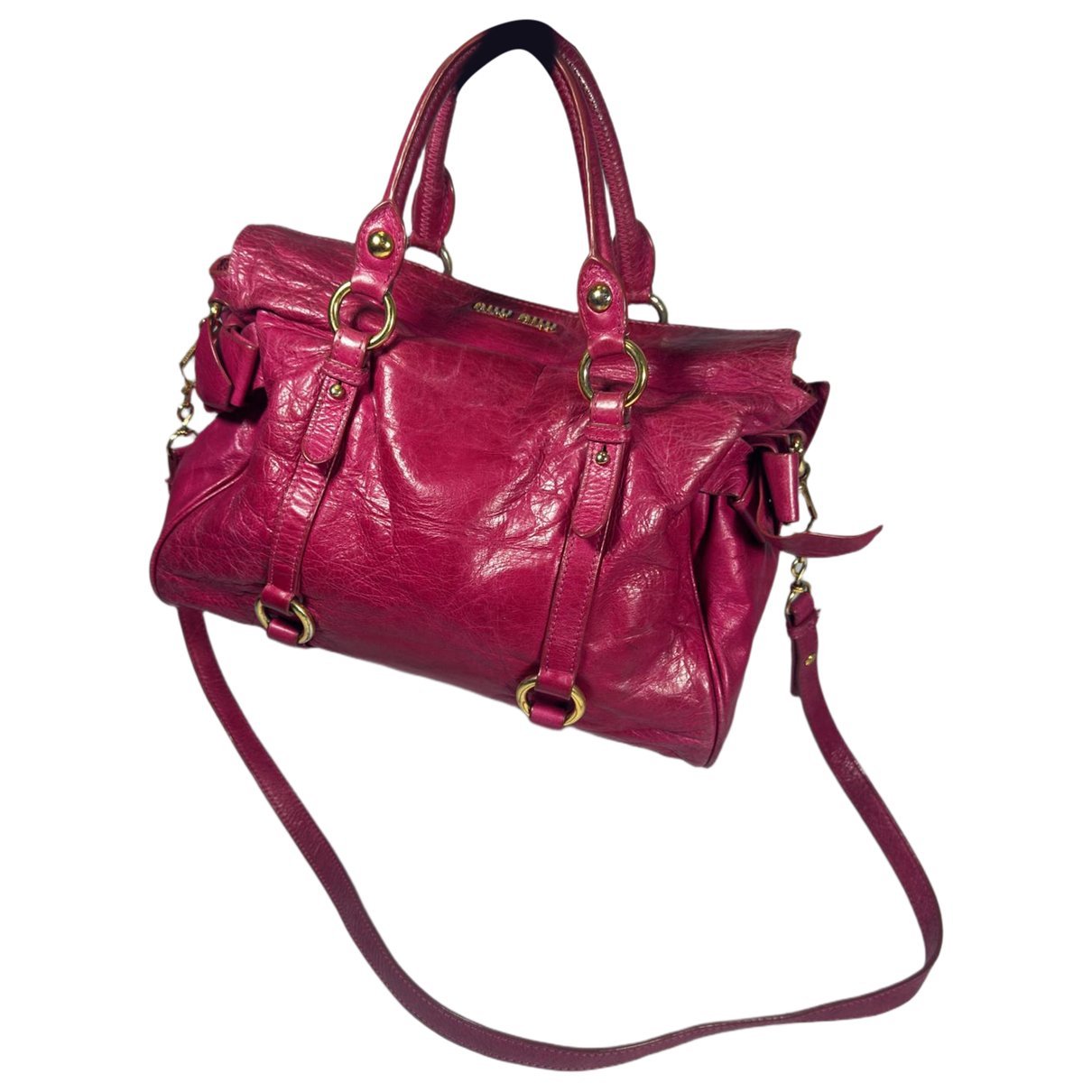 Miu Miu Bow bag leather crossbody bag