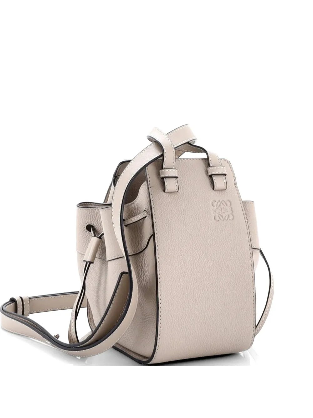 Hammock Bag Leather Mini hobo bag
