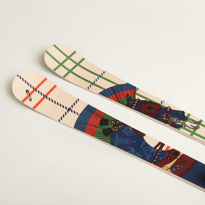 Off Piste Pair Of Alpine Skis