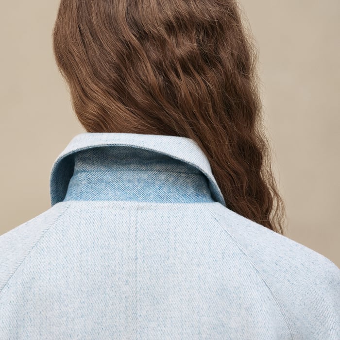 Bleu Cashmere Jacket