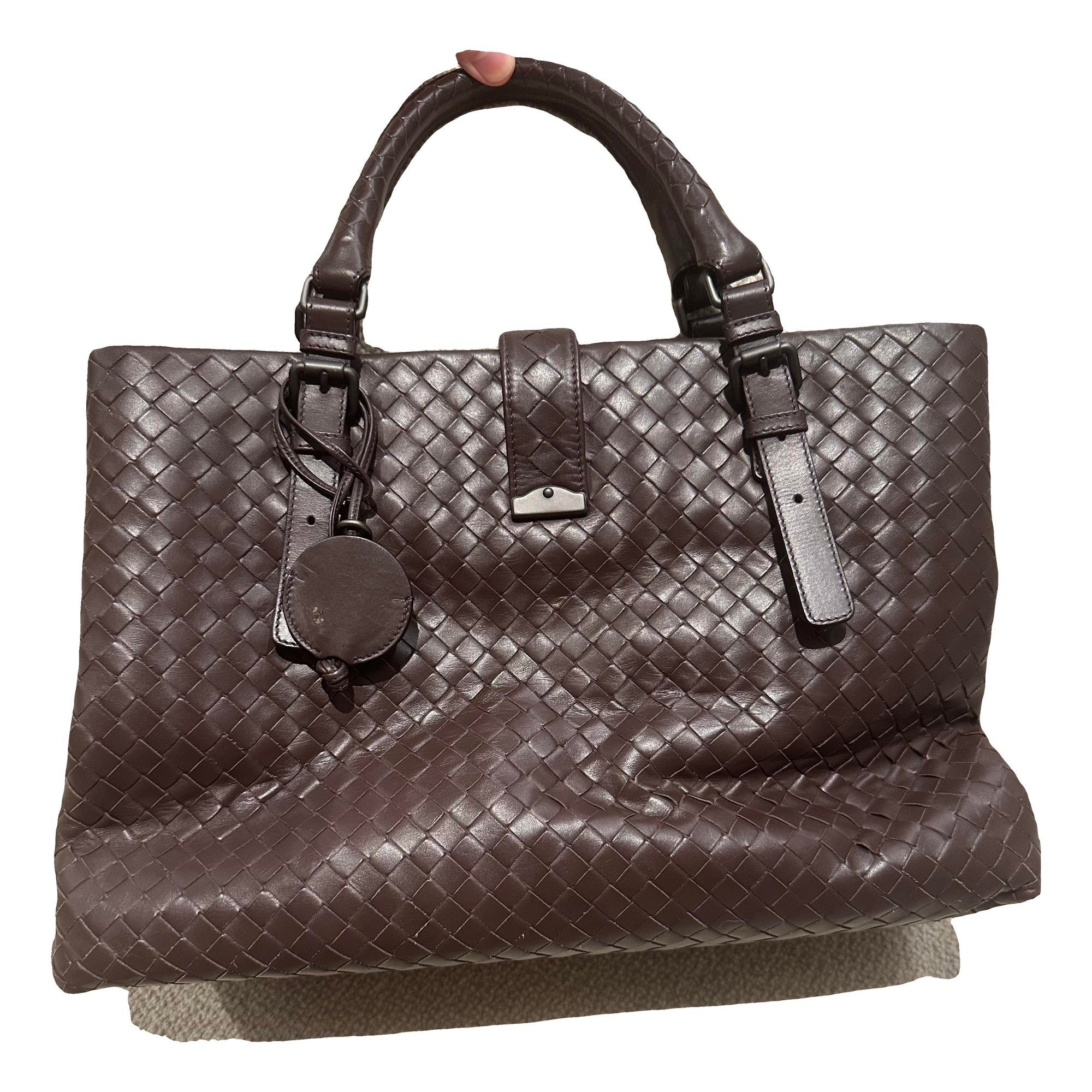 Roma leather handbag