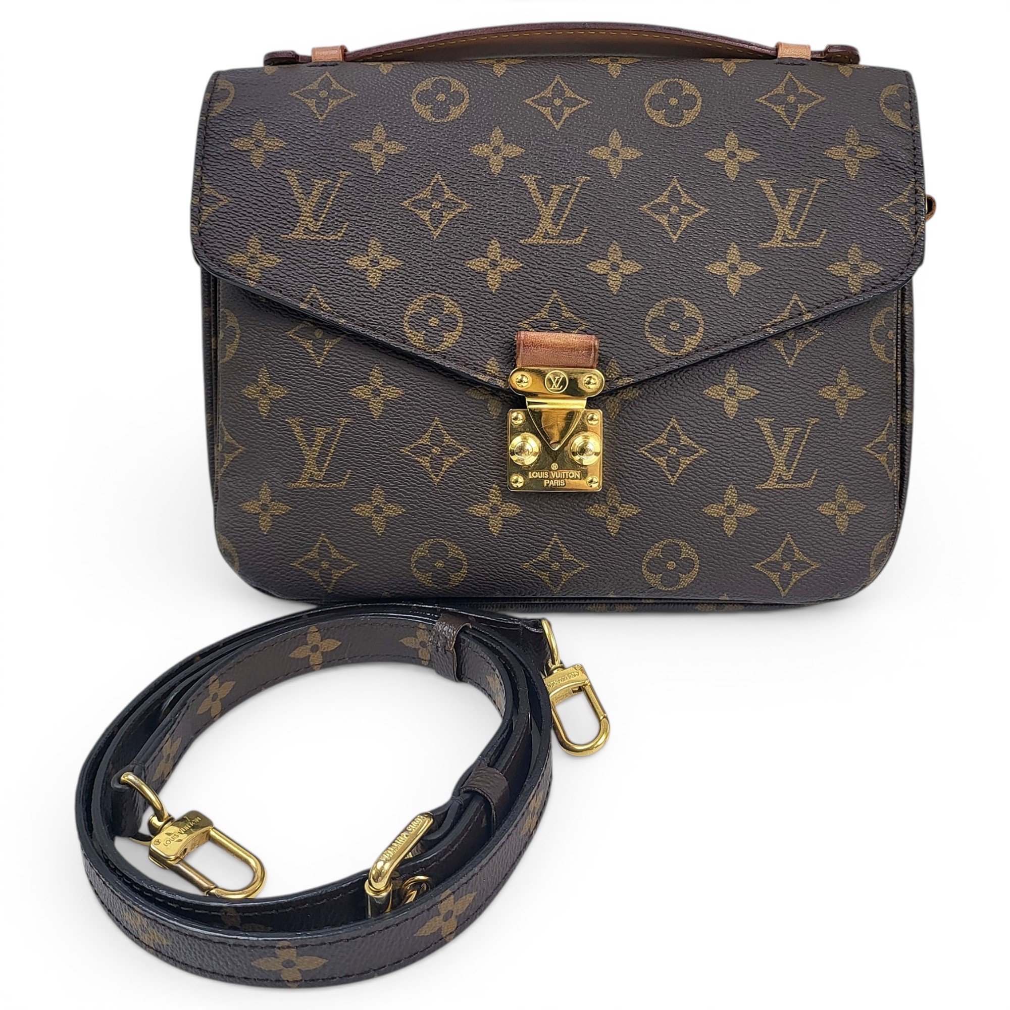 Metis leather handbag