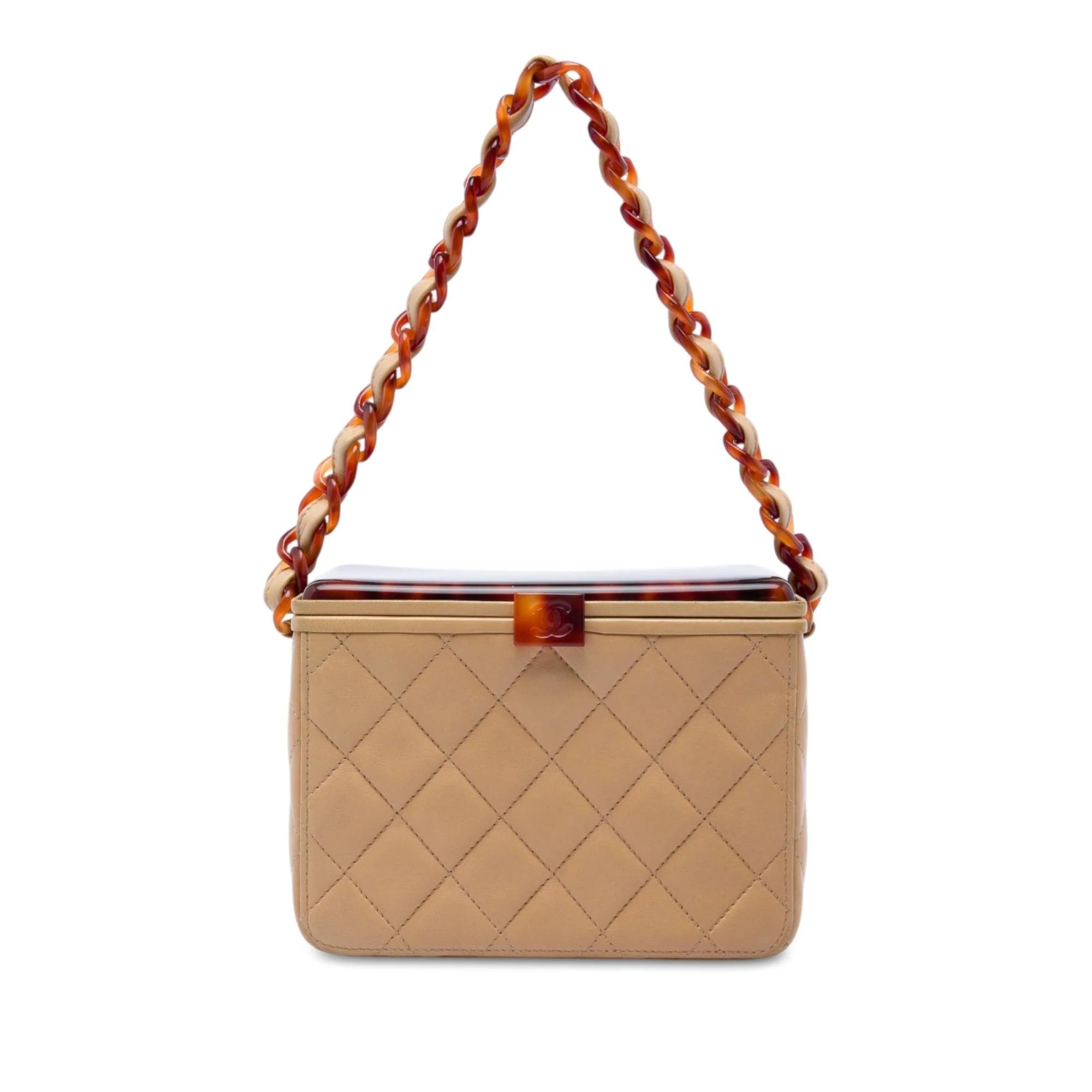 Vanity leather bag