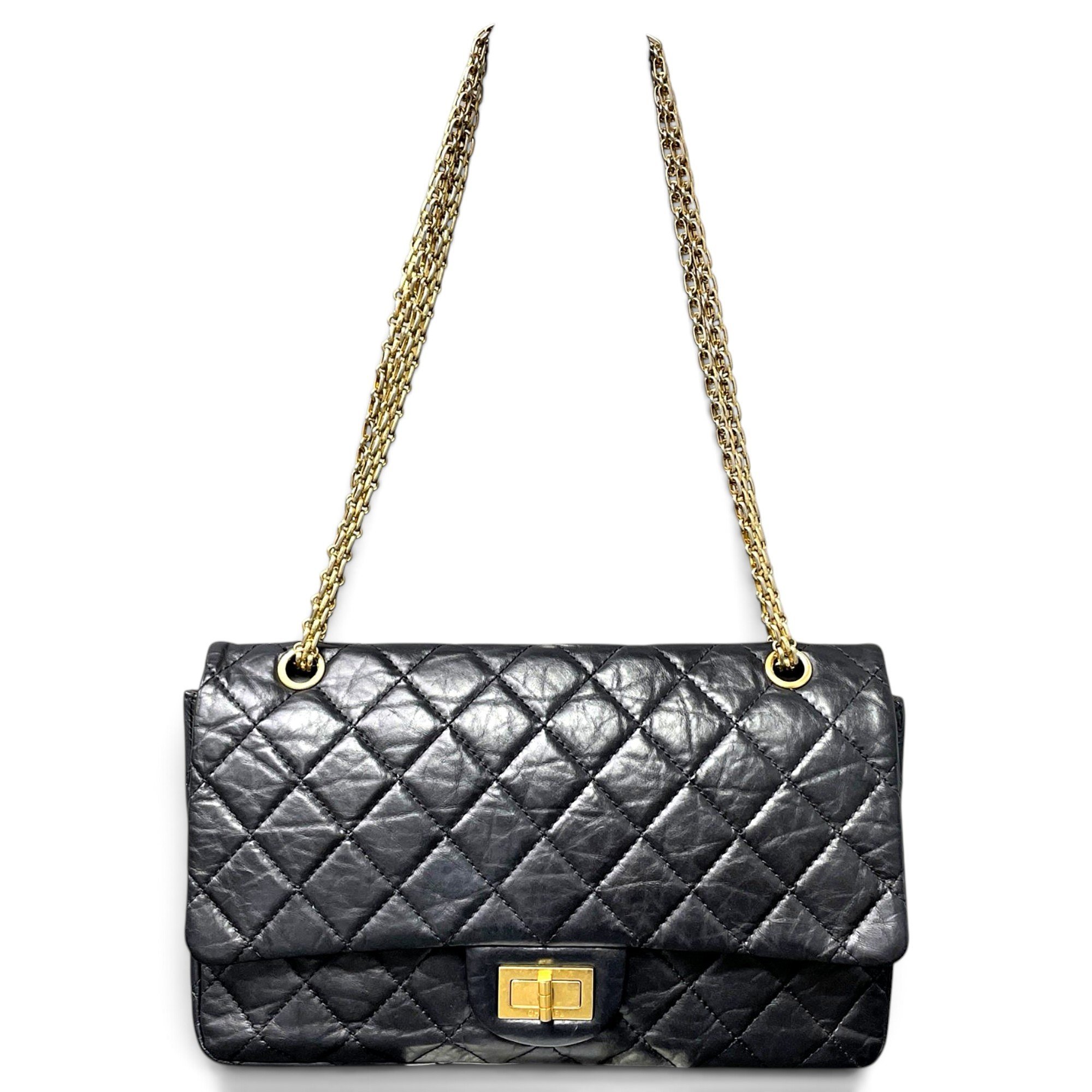 2.55 leather handbag