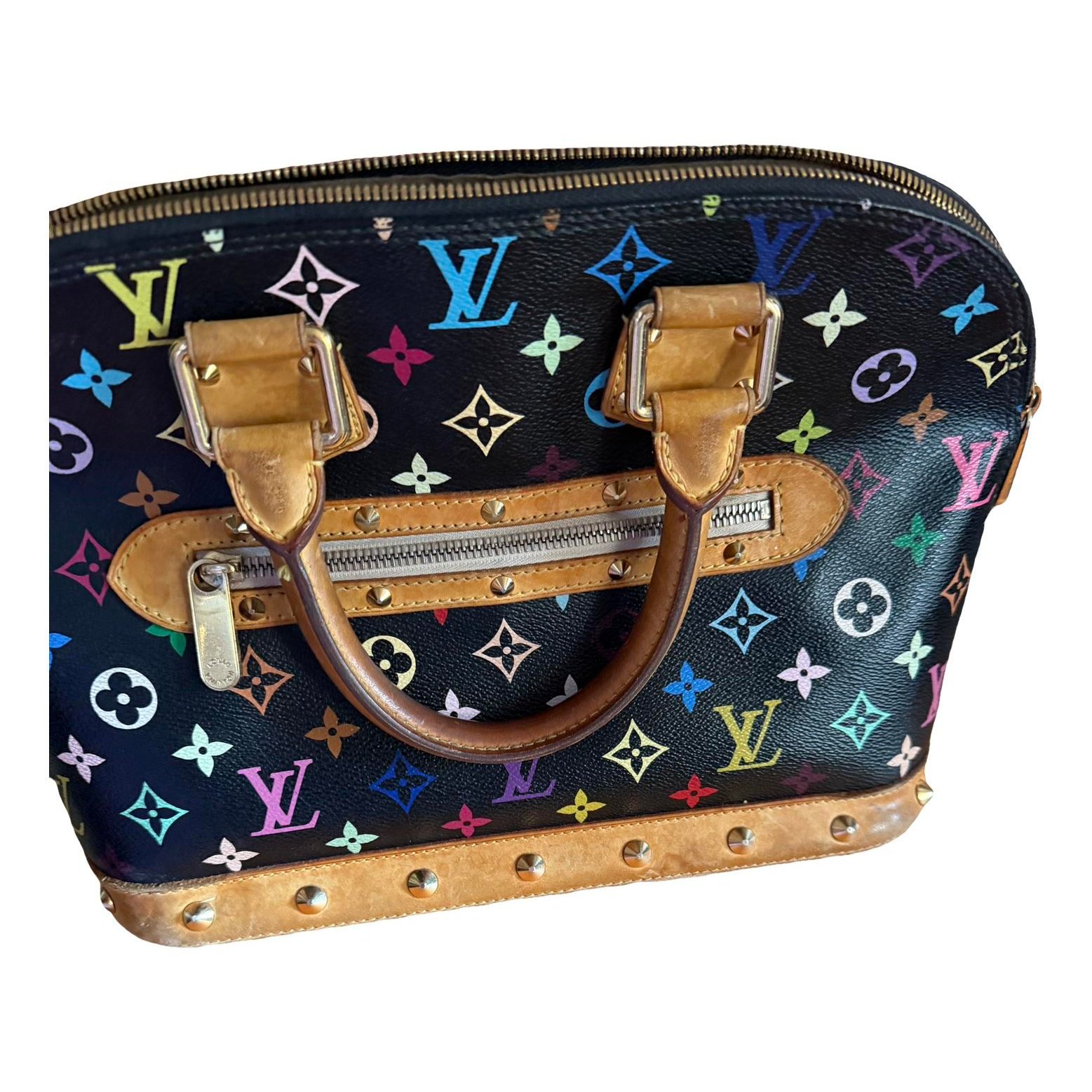 Alma leather handbag