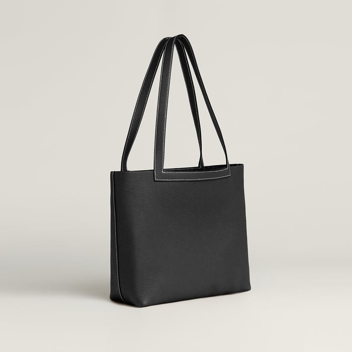 Noir Hermès Cabasellier 31 Bag