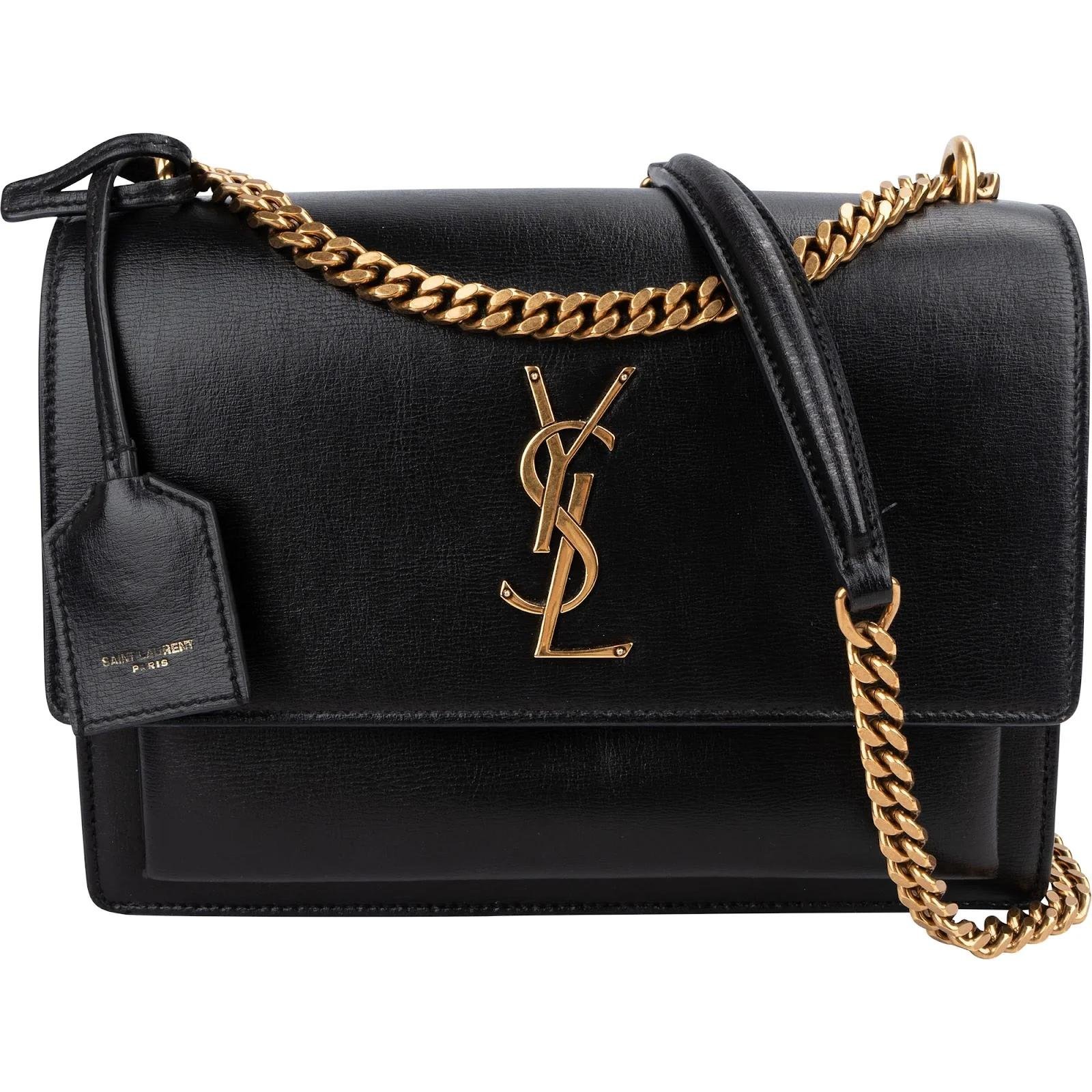 Sunset leather crossbody bag