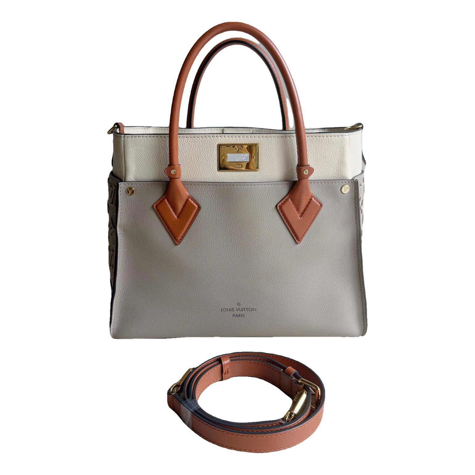 On My Side leather handbag
