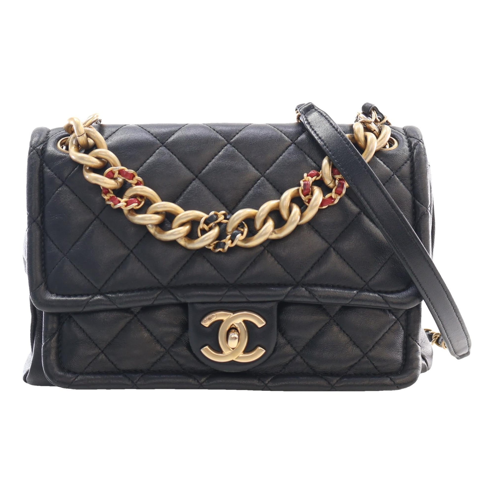 Leather crossbody bag