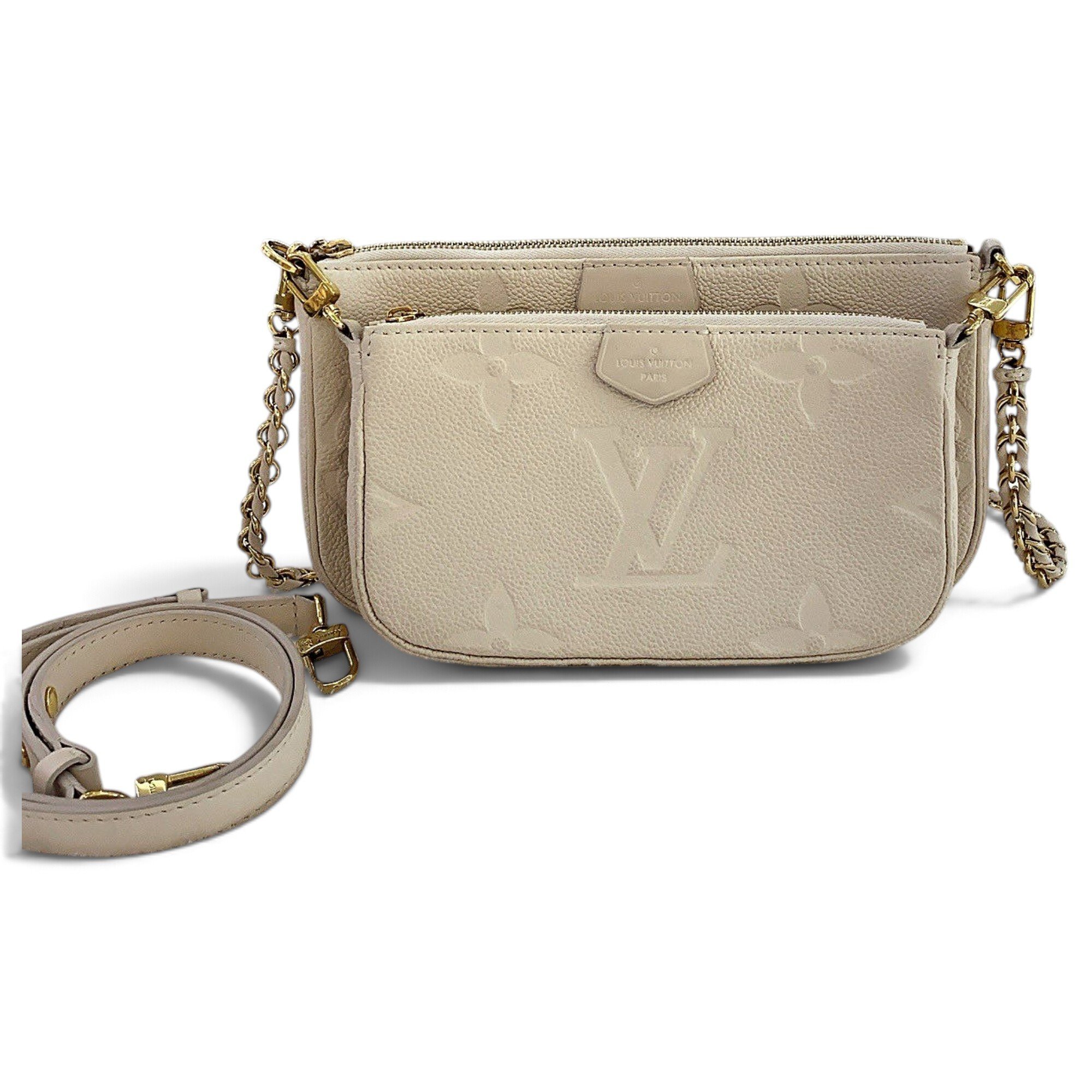 Multi Pochette Accessoires leather handbag