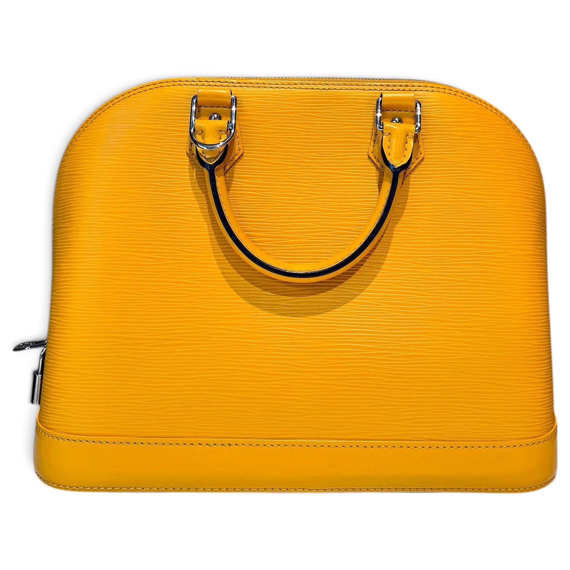 Louis Vuitton Alma leather handbag