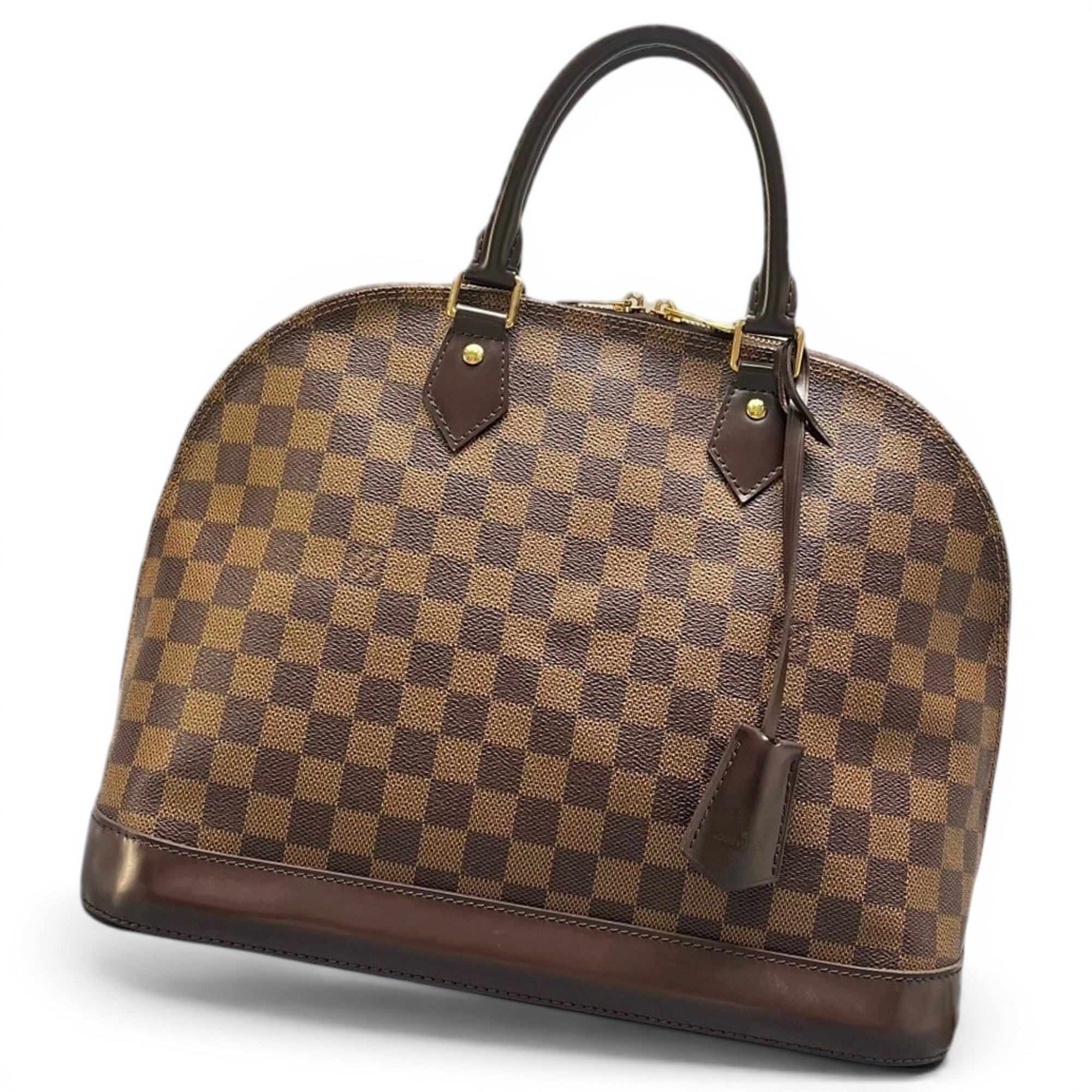 Alma leather handbag