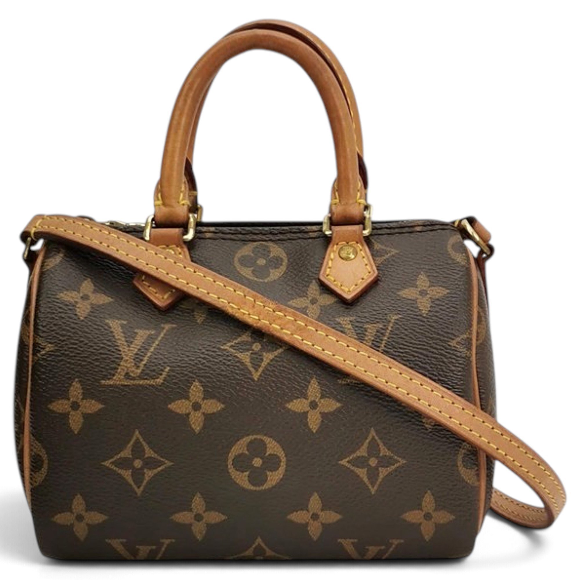 Nano Speedy / Mini HL leather mini bag