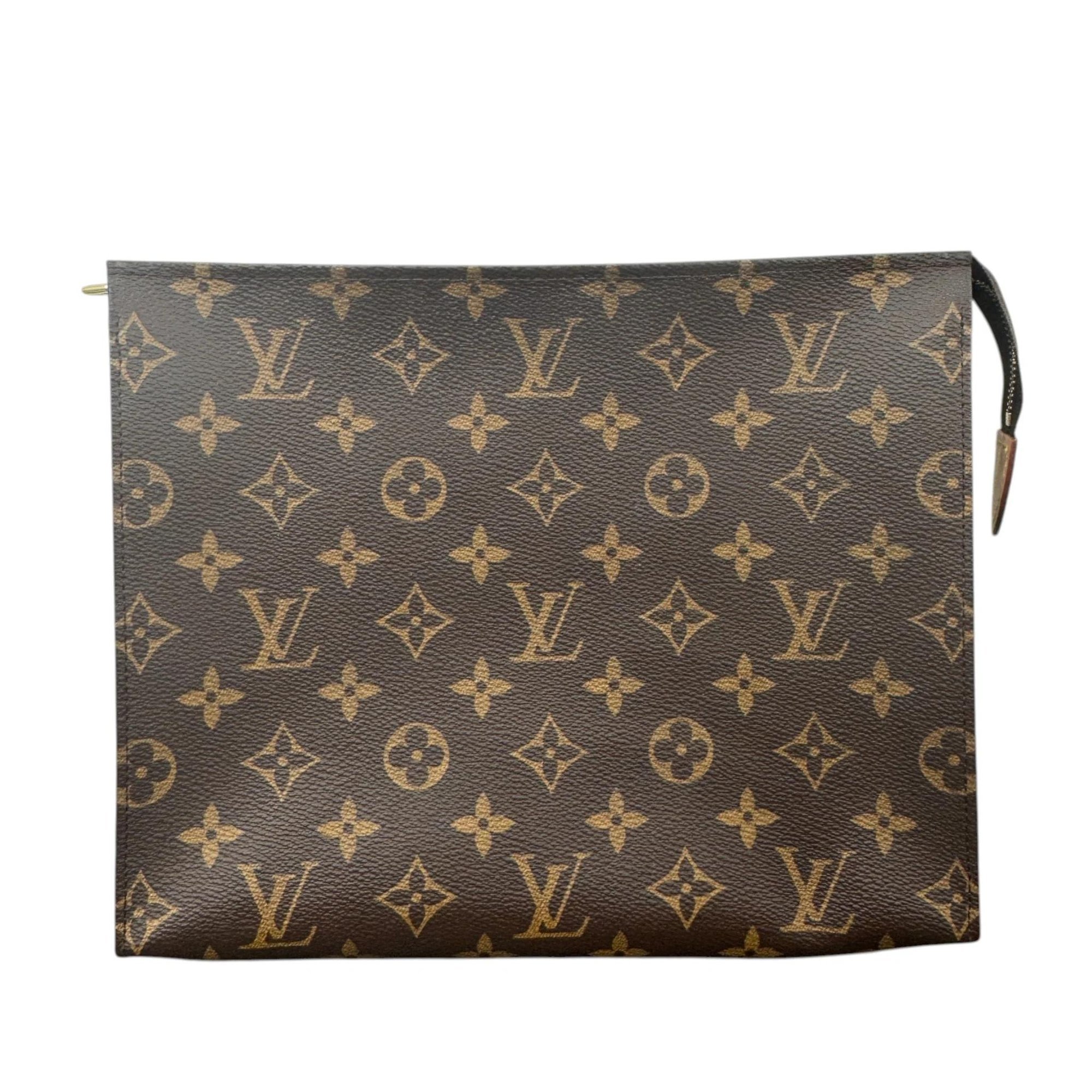 Leather vanity case