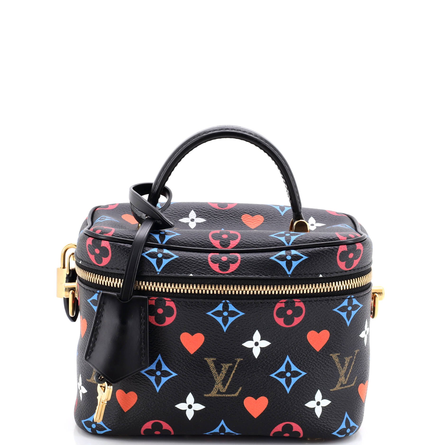 Louis Vuitton Vanity Handbag Limited Edition Game On Multicolor Monogram PM
