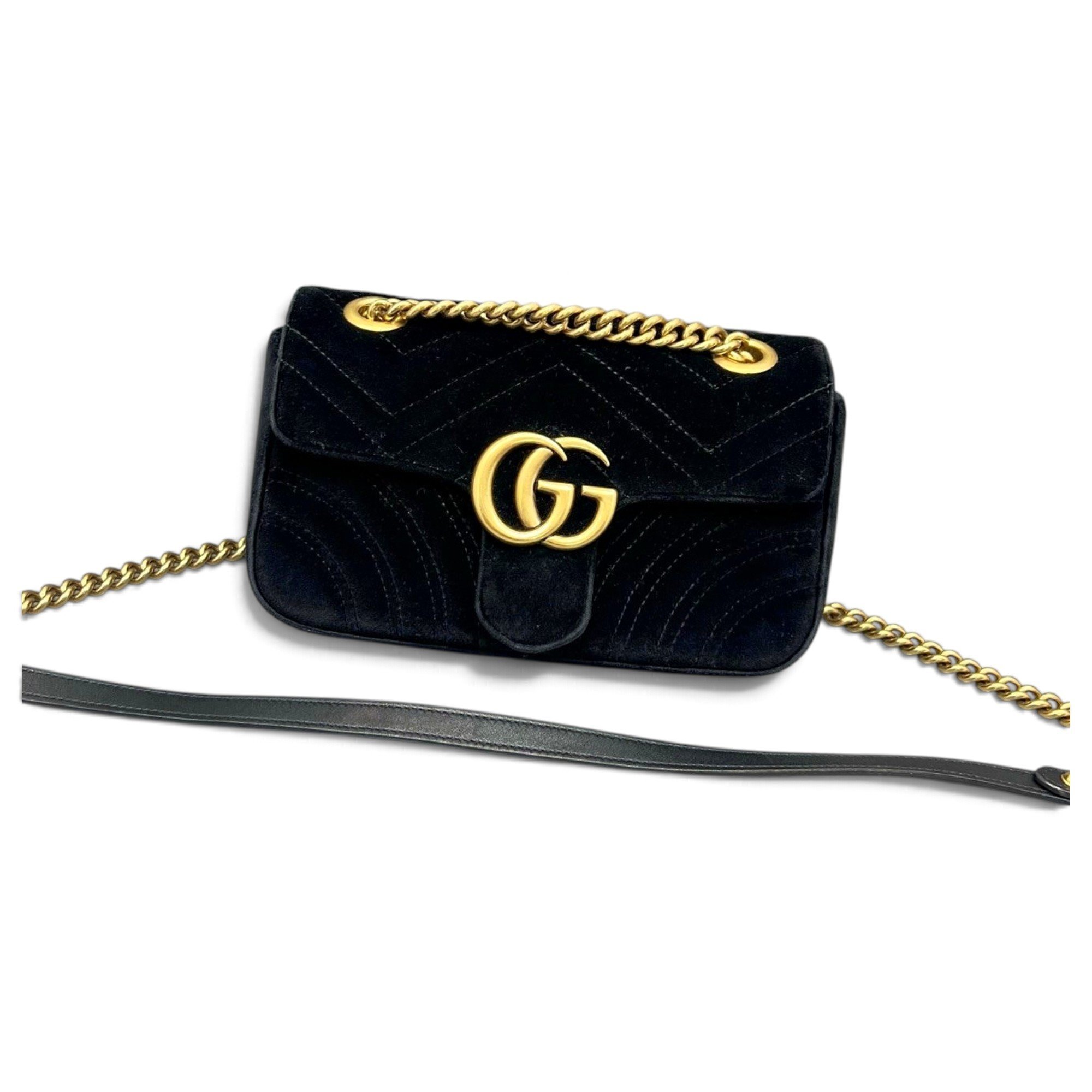 Marmont velvet handbag