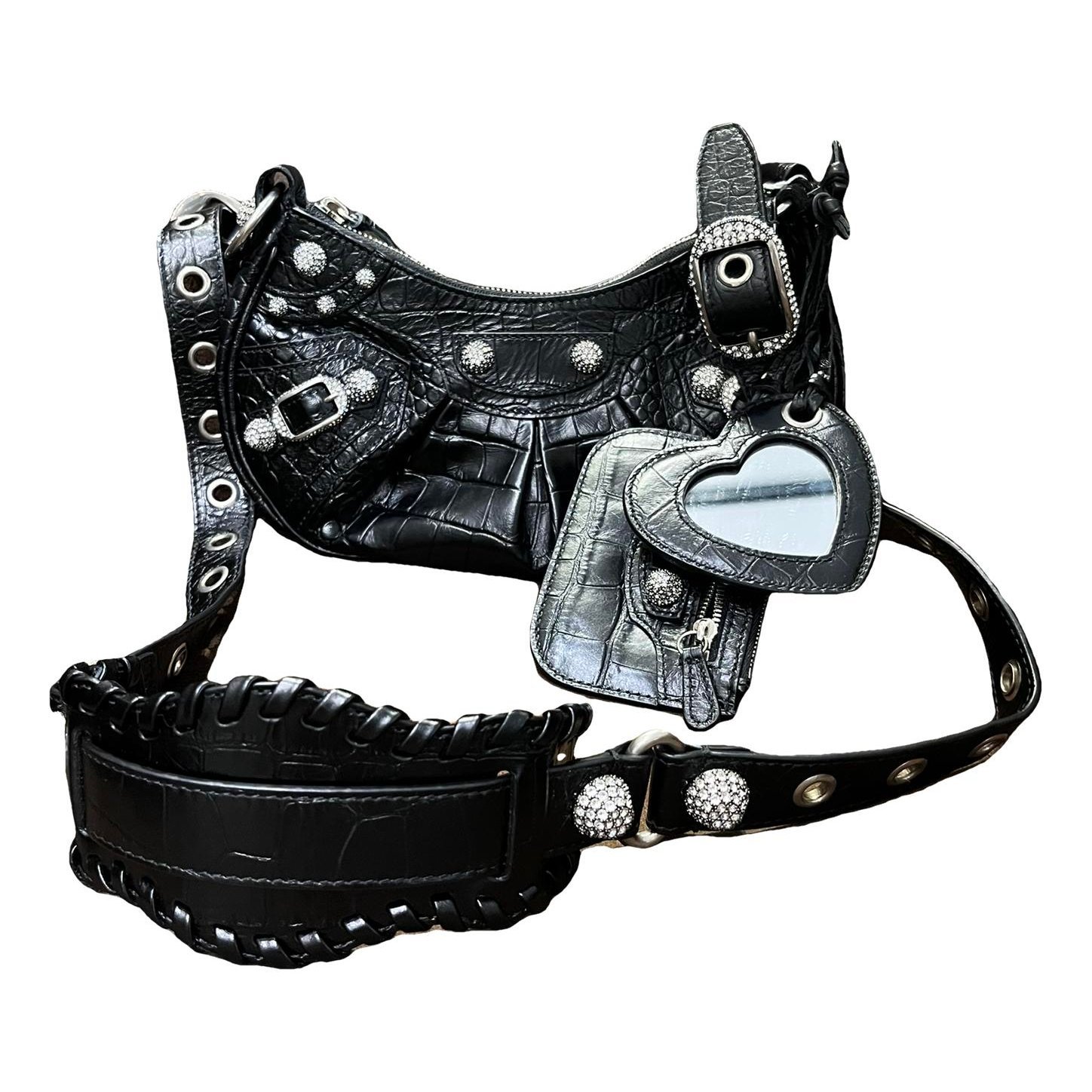 Le Cagole leather handbag