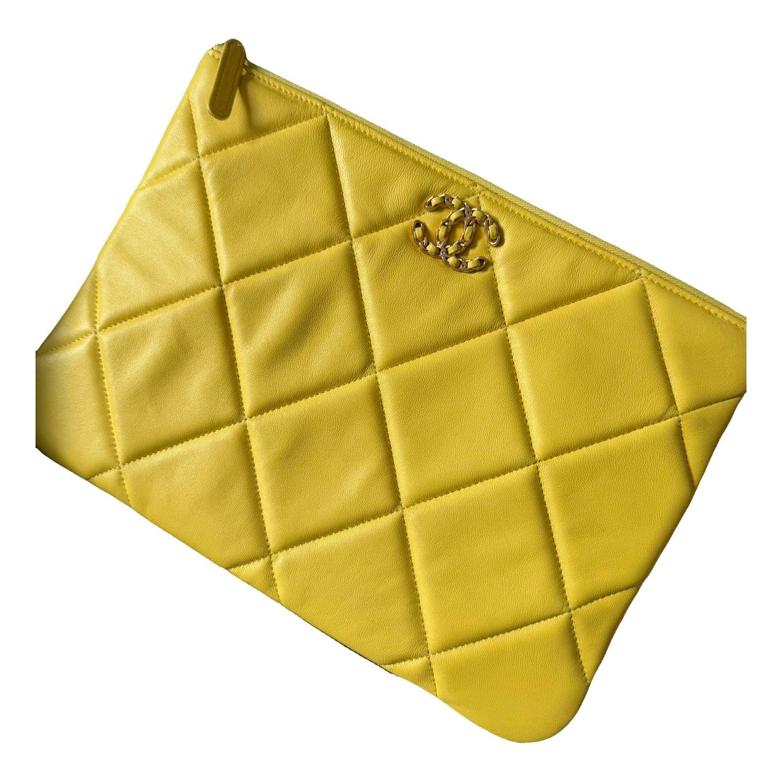 Timeless/Classique leather clutch bag